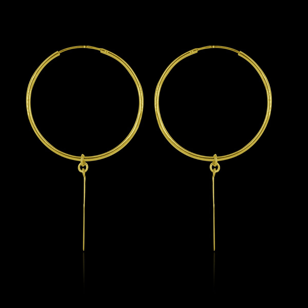 Thunder Hoop Earrings