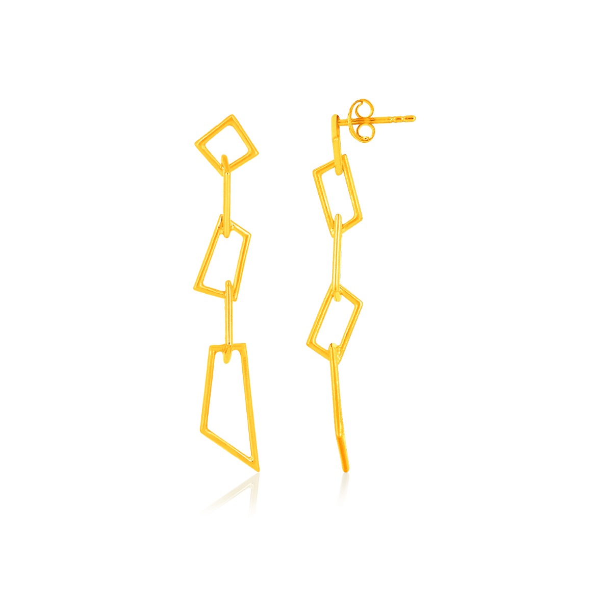 Classic Quads Drop Earrings