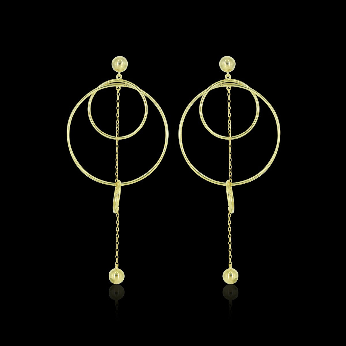 Twirl Drop Earrings