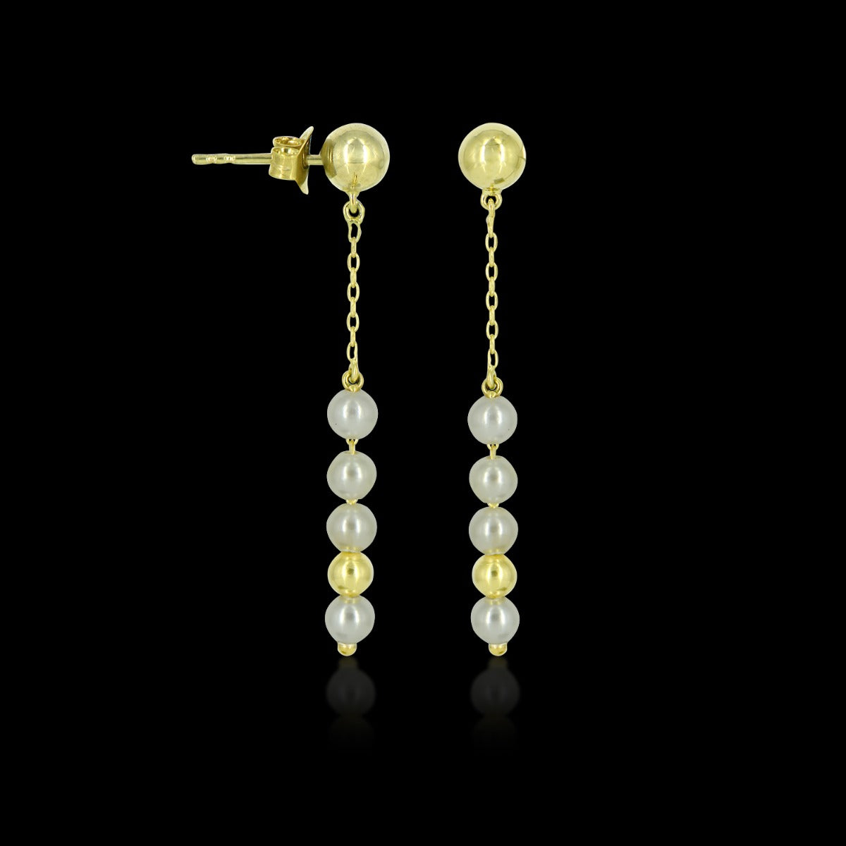Sway Pearl Drop Earrings