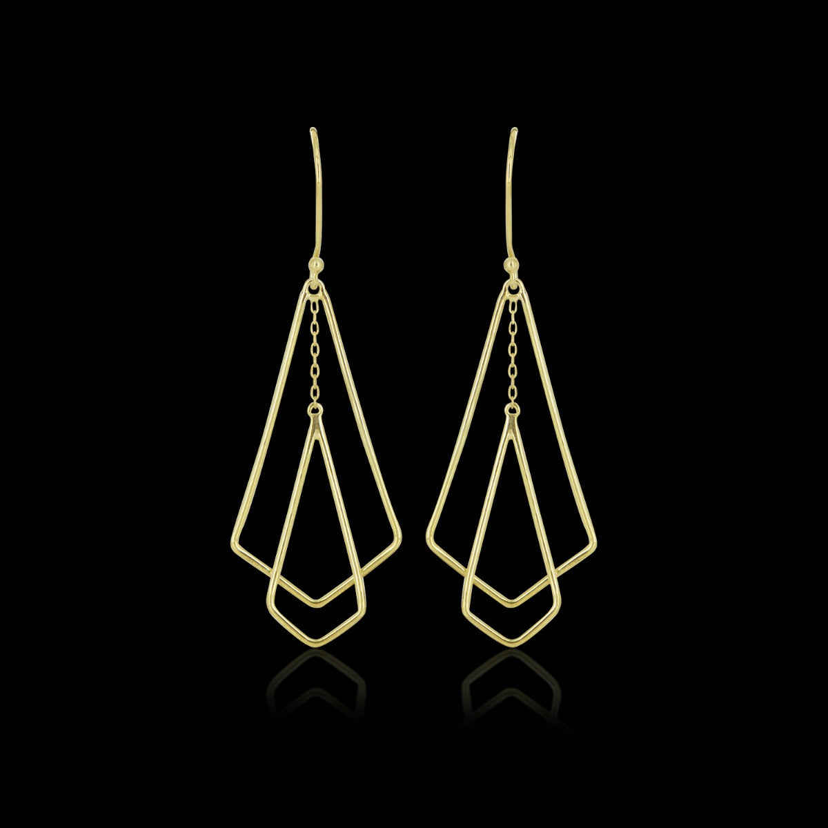 Trio Duo Drop Earrings