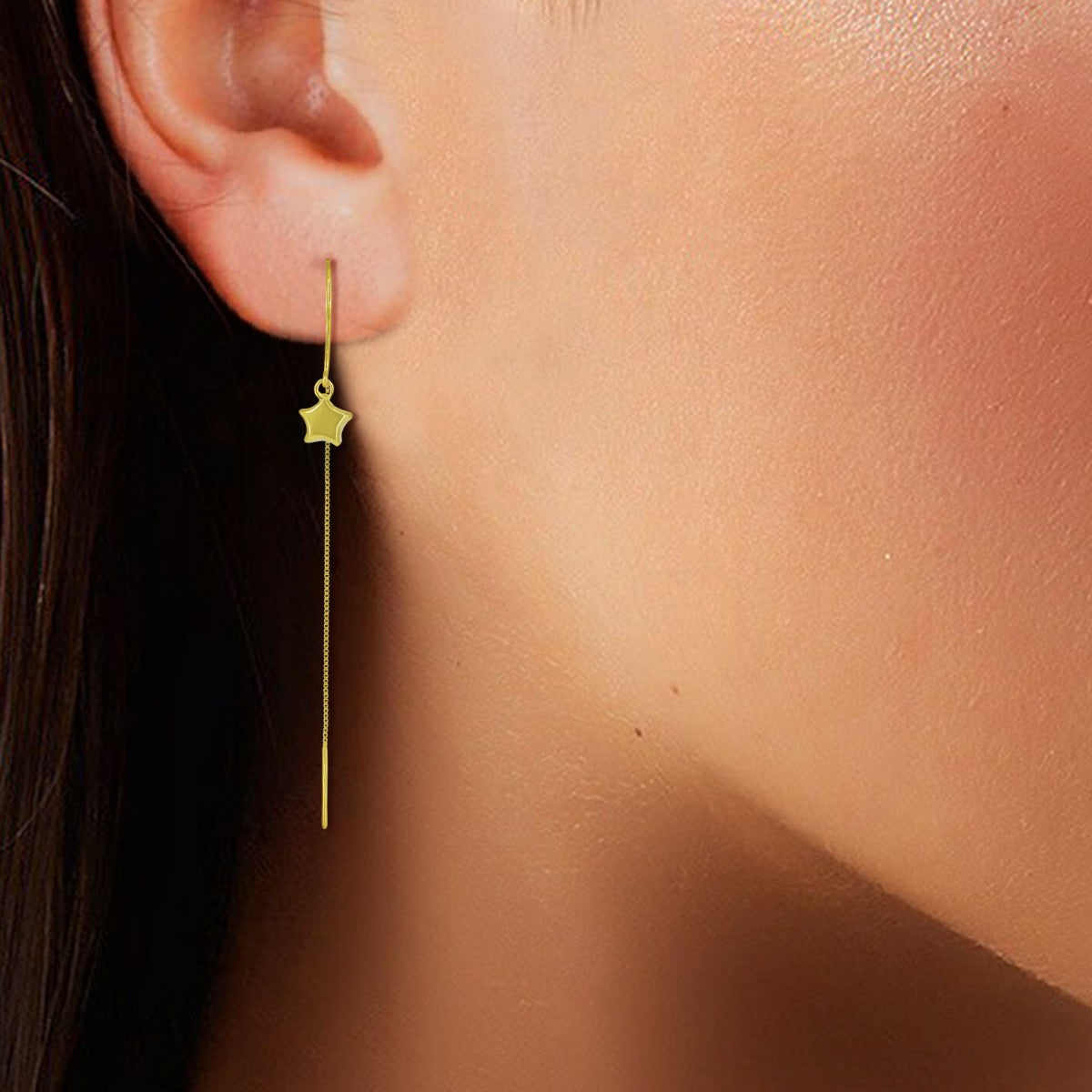 Tinsel Star Sui Dhaga Earrings