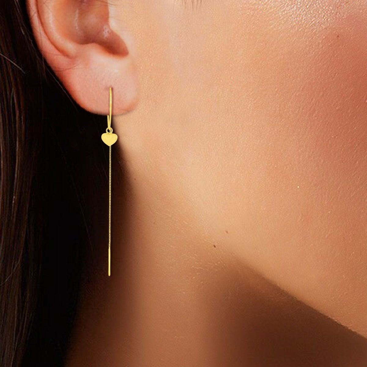 Twinkly Heart Sui Dhaga Earrings