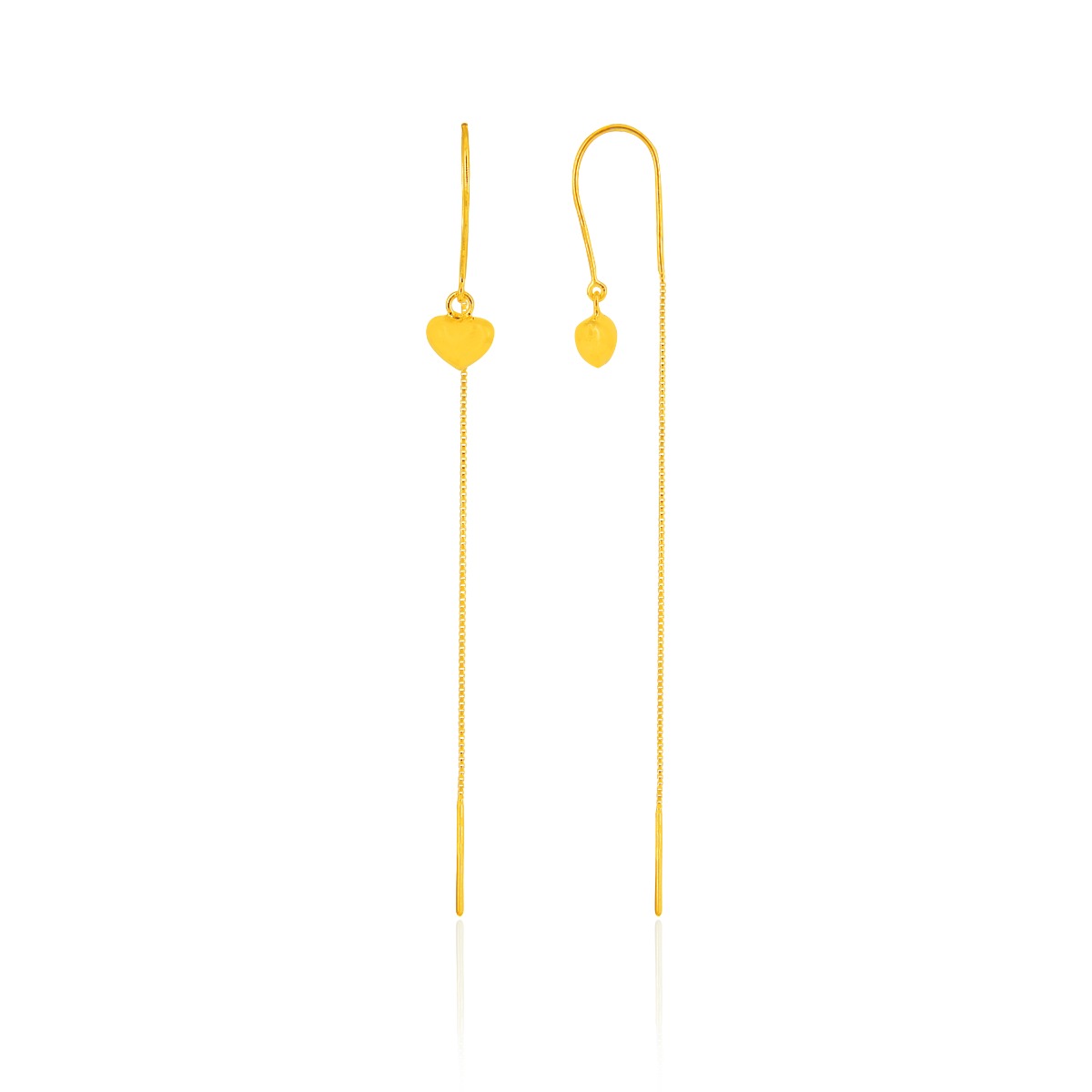 Twinkly Heart Sui Dhaga Earrings