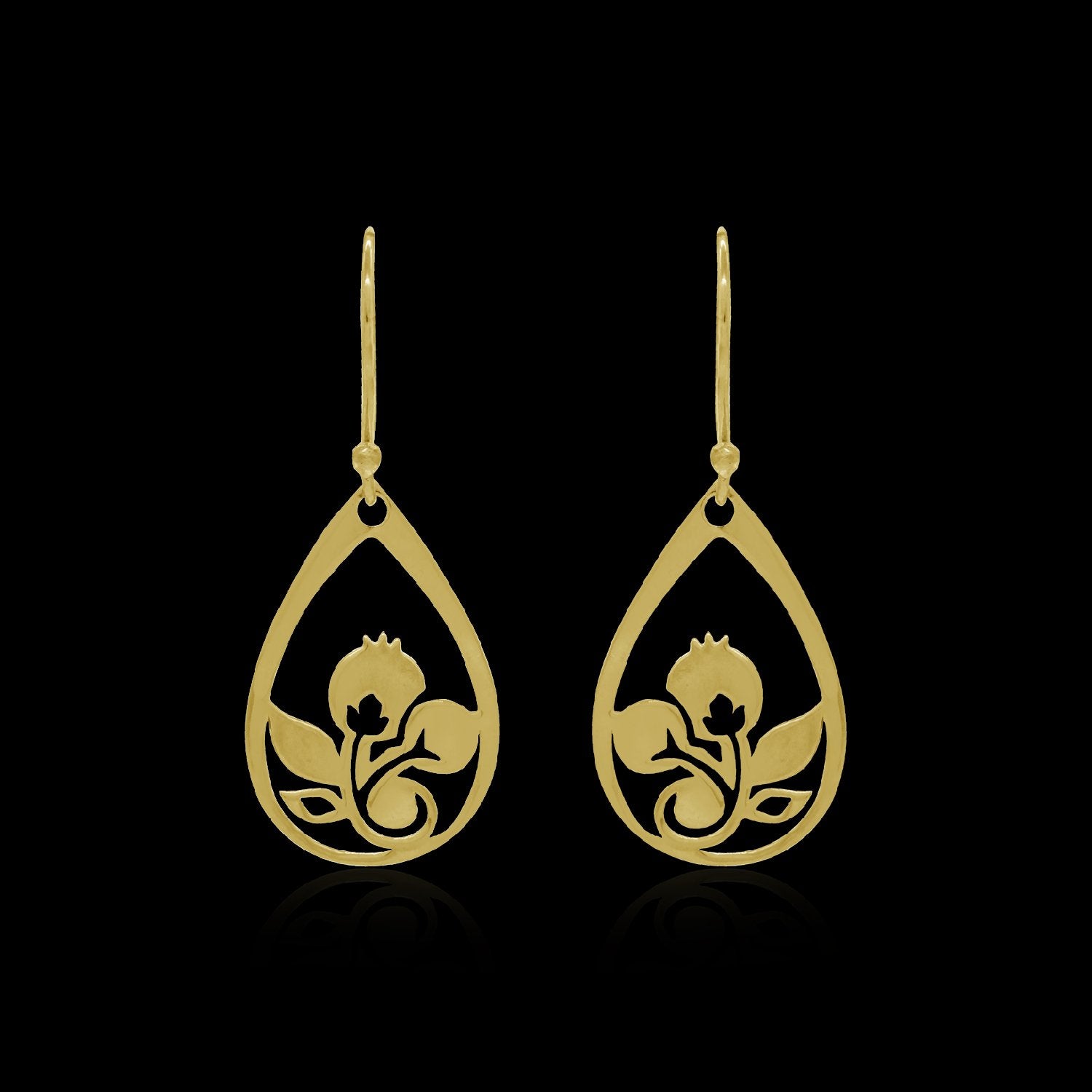Tulip Drop Earrings