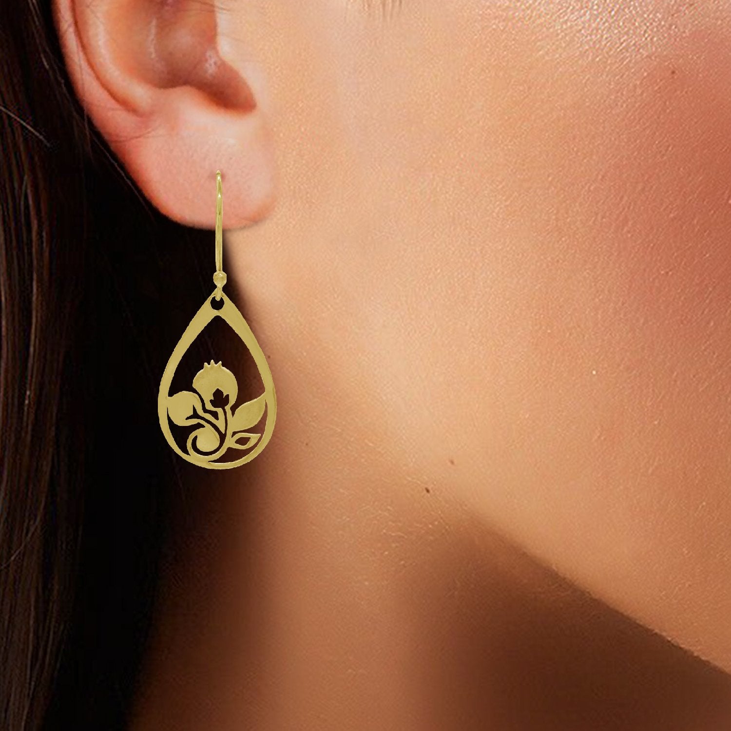 Tulip Drop Earrings