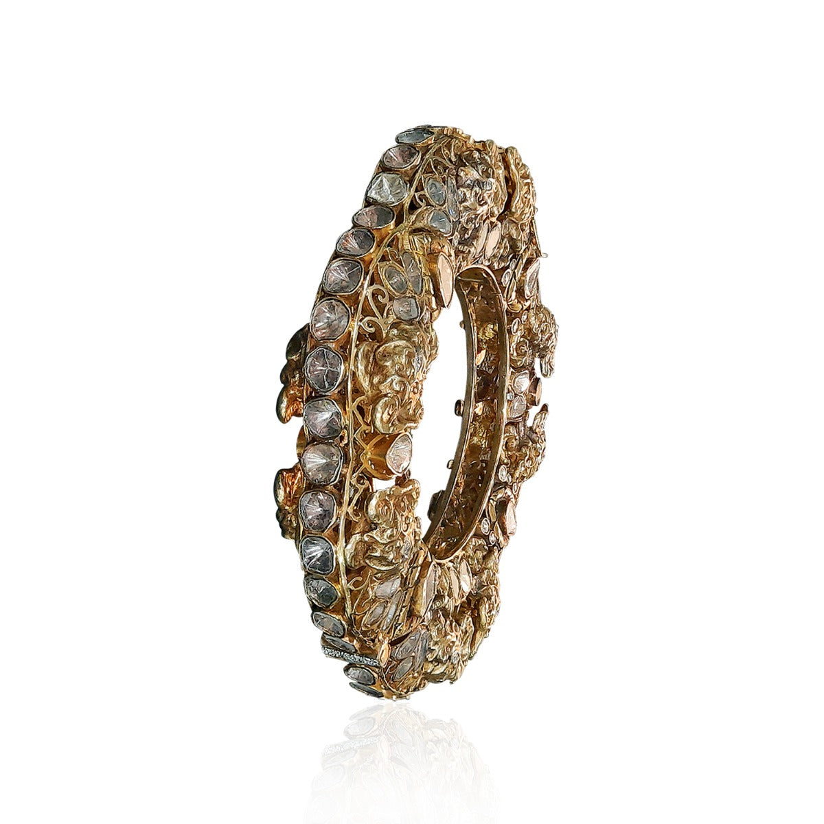 Adela Bloom Loha Polki Bangle