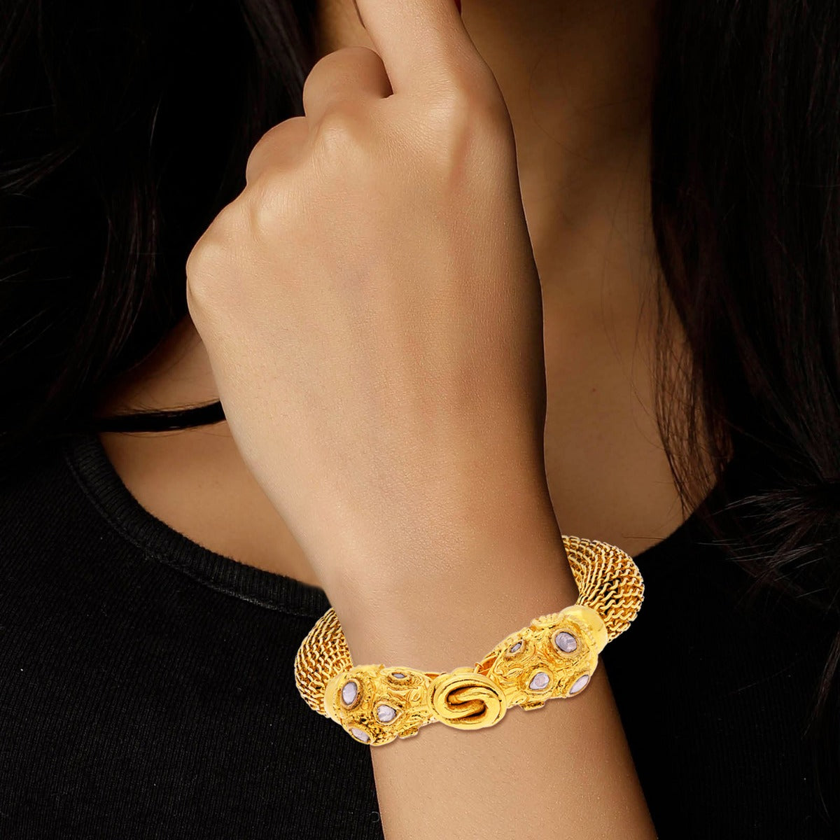 Mer De Concha Gold Bracelet