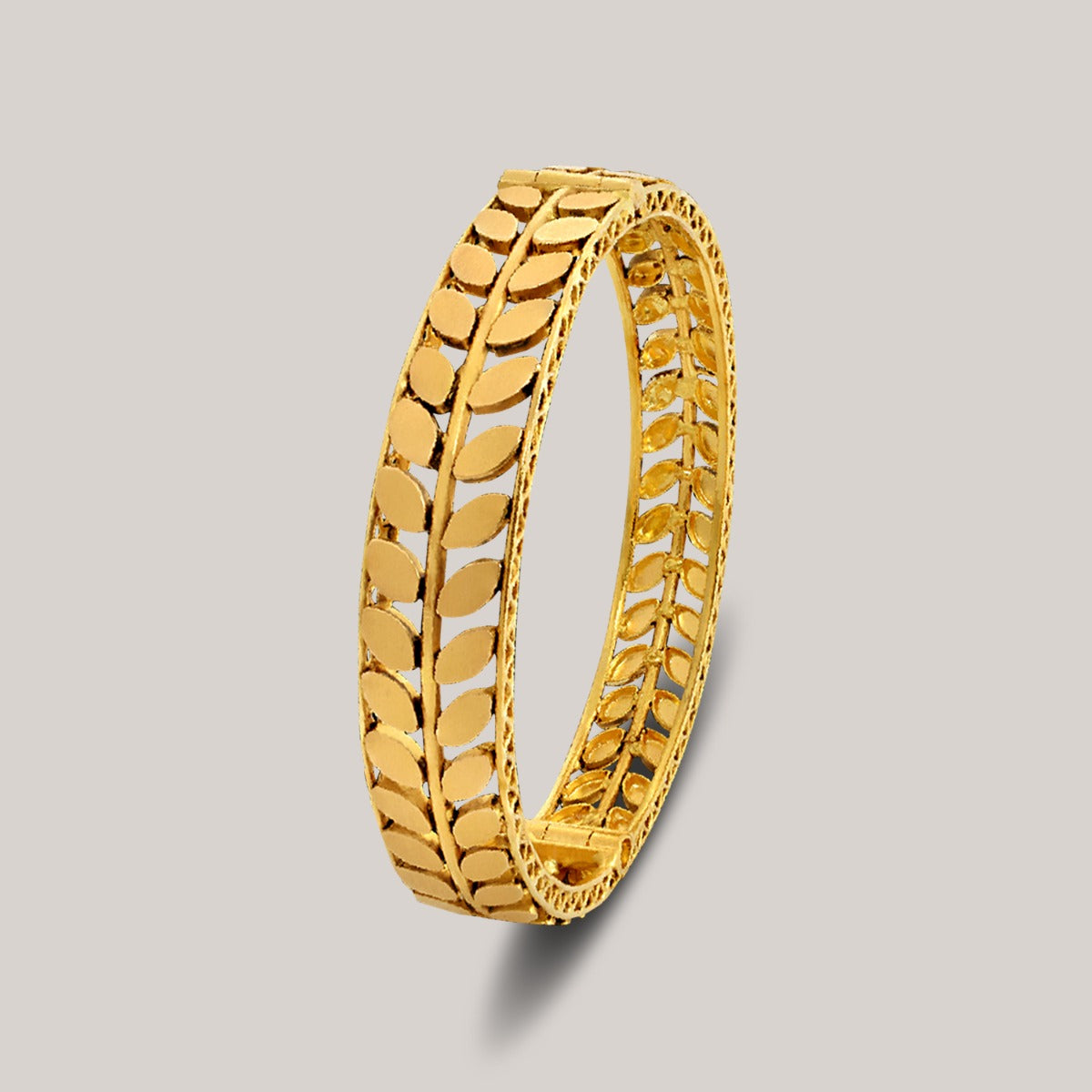 Gold Petals Bangle