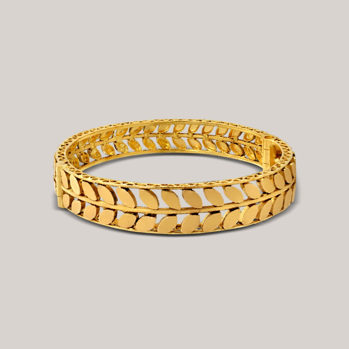 Gold Petals Bangle