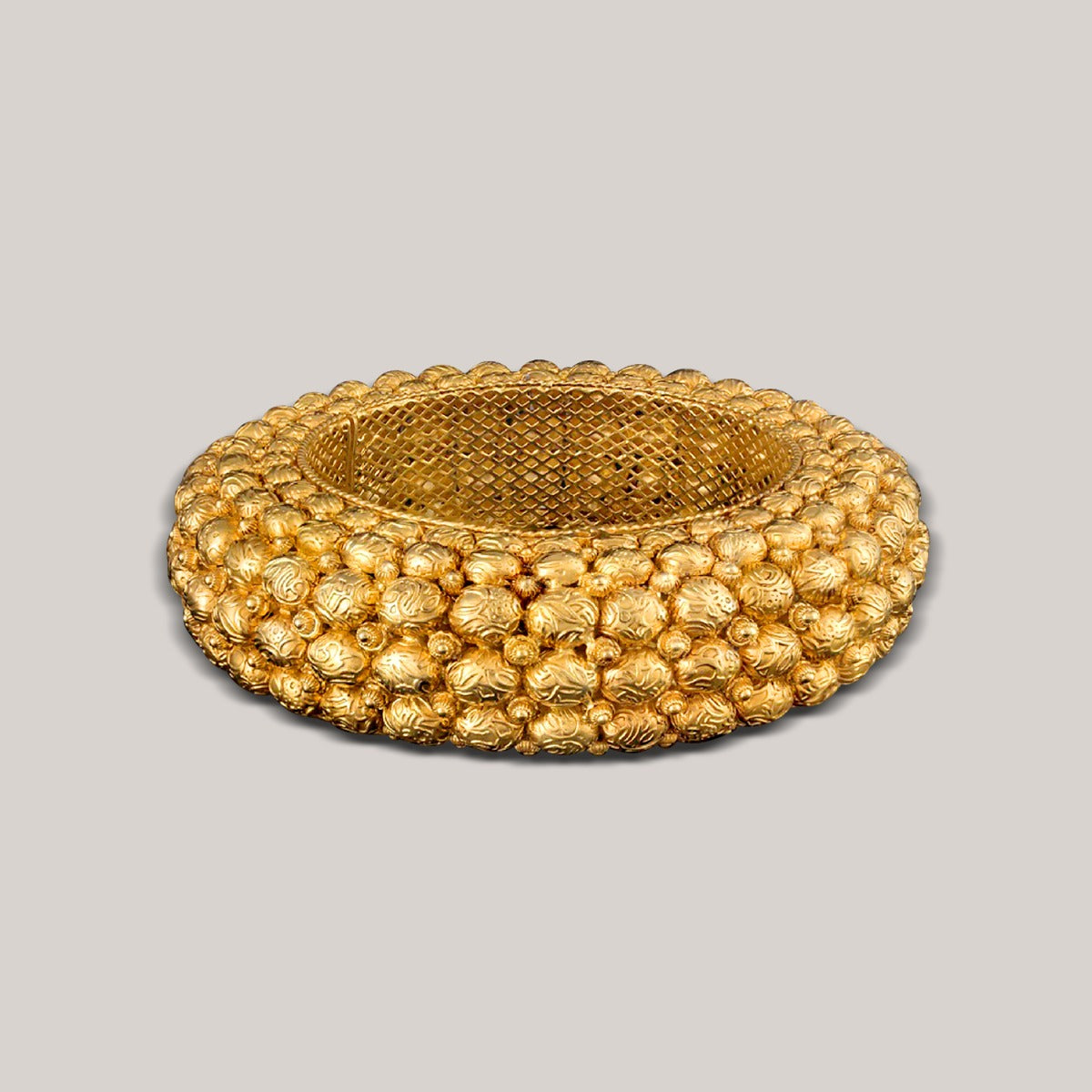 Gold Bubble Bangle
