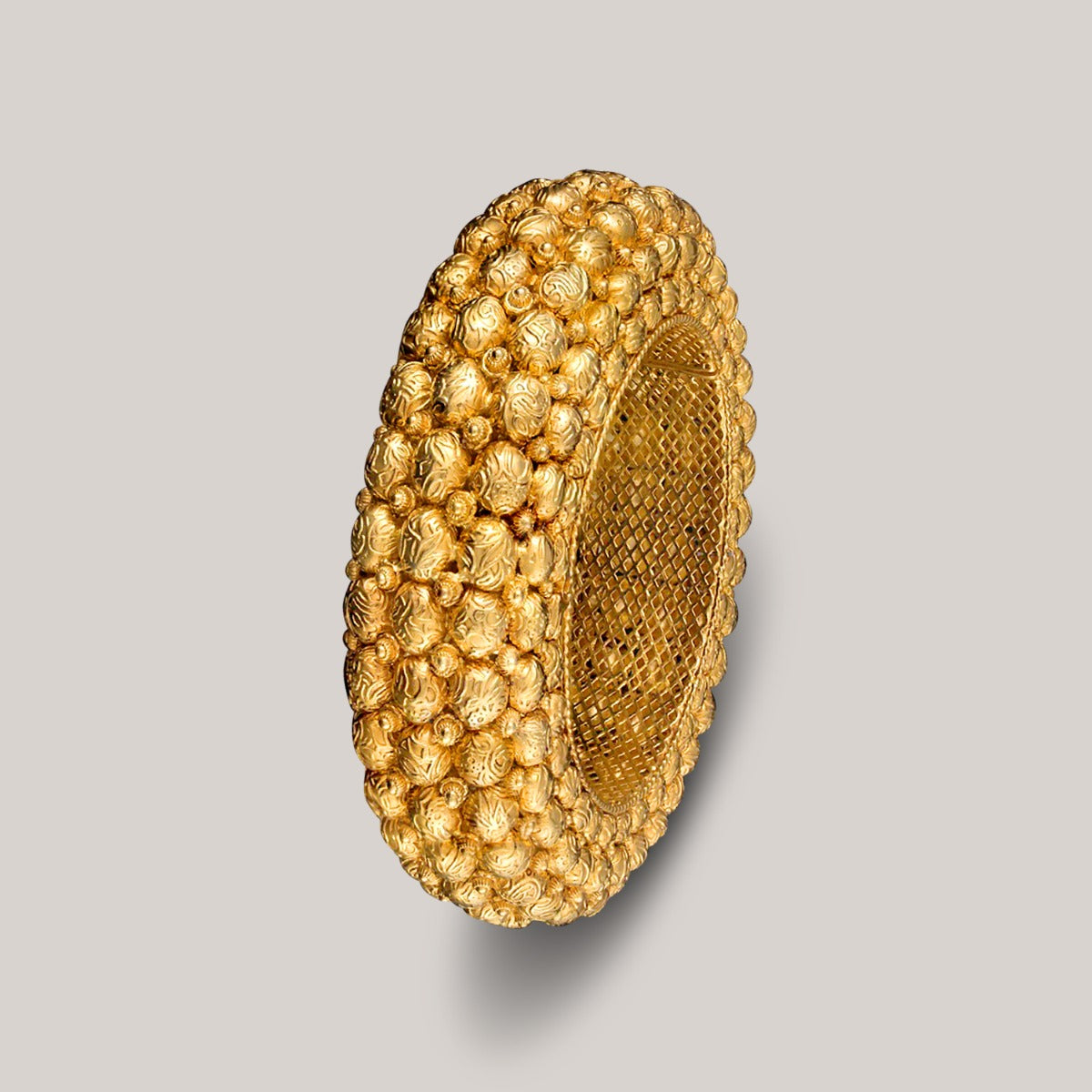 Gold Bubble Bangle