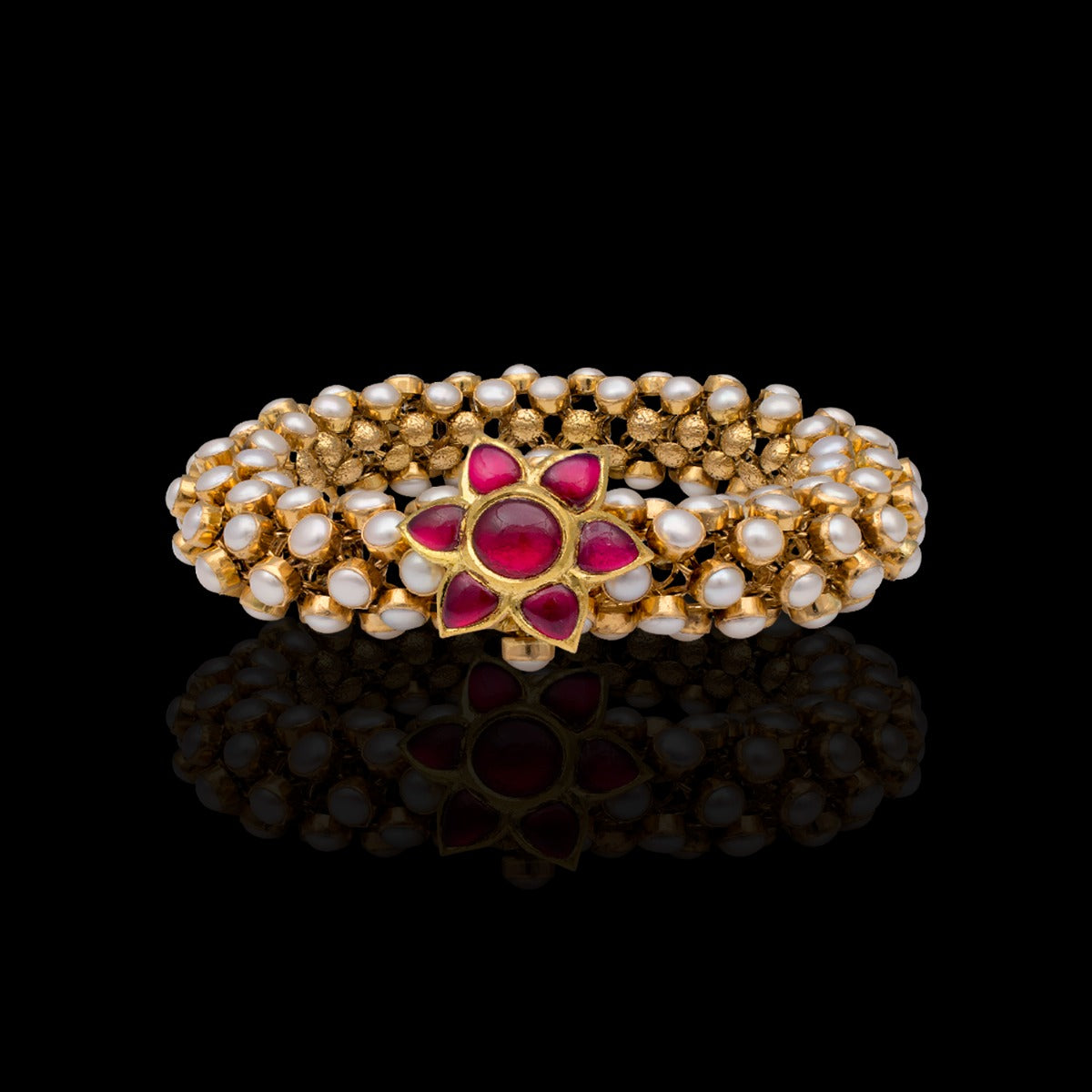 Multi Stone Gold Bracelet