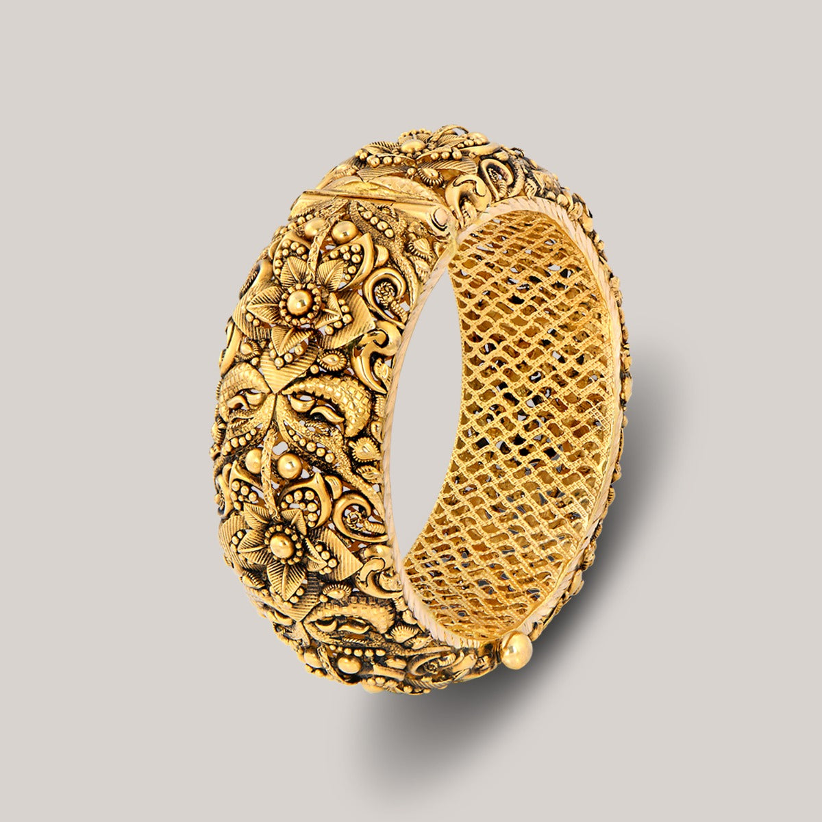 Enthrall Bloom Gold Bangle