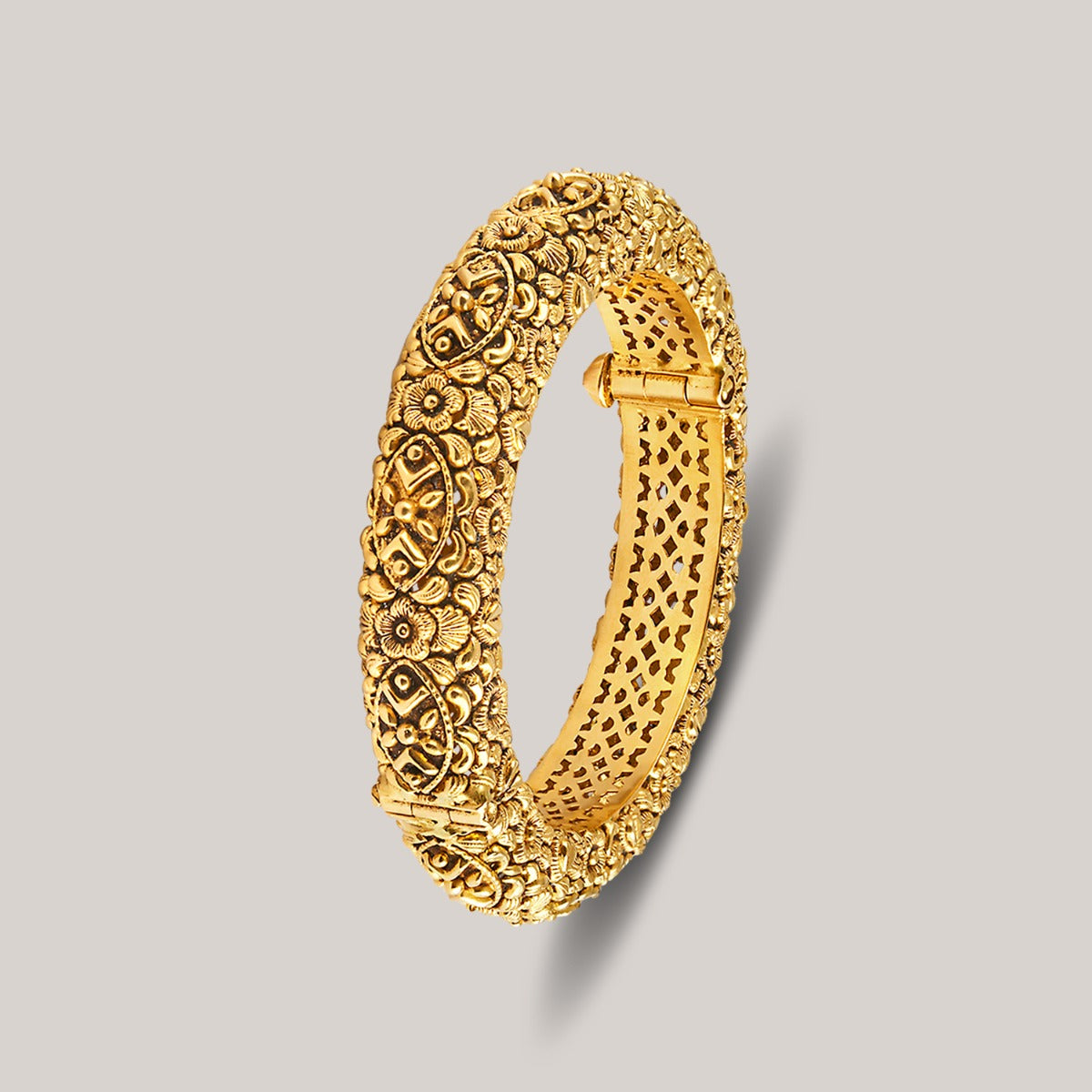 Blossom Bash Gold Bangle