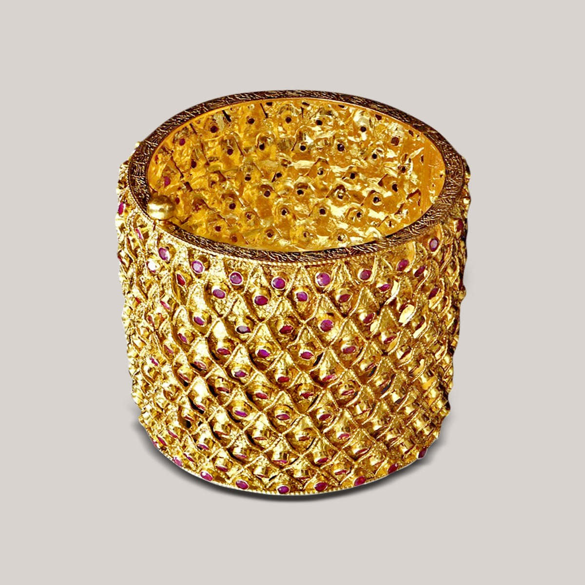 Millennia Gold Bangle Cuff