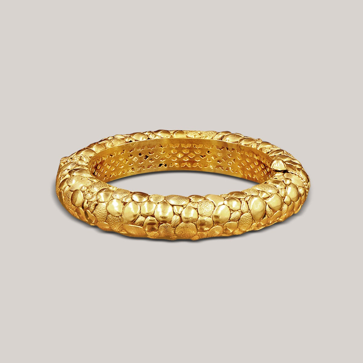 Gold Crust Bangle