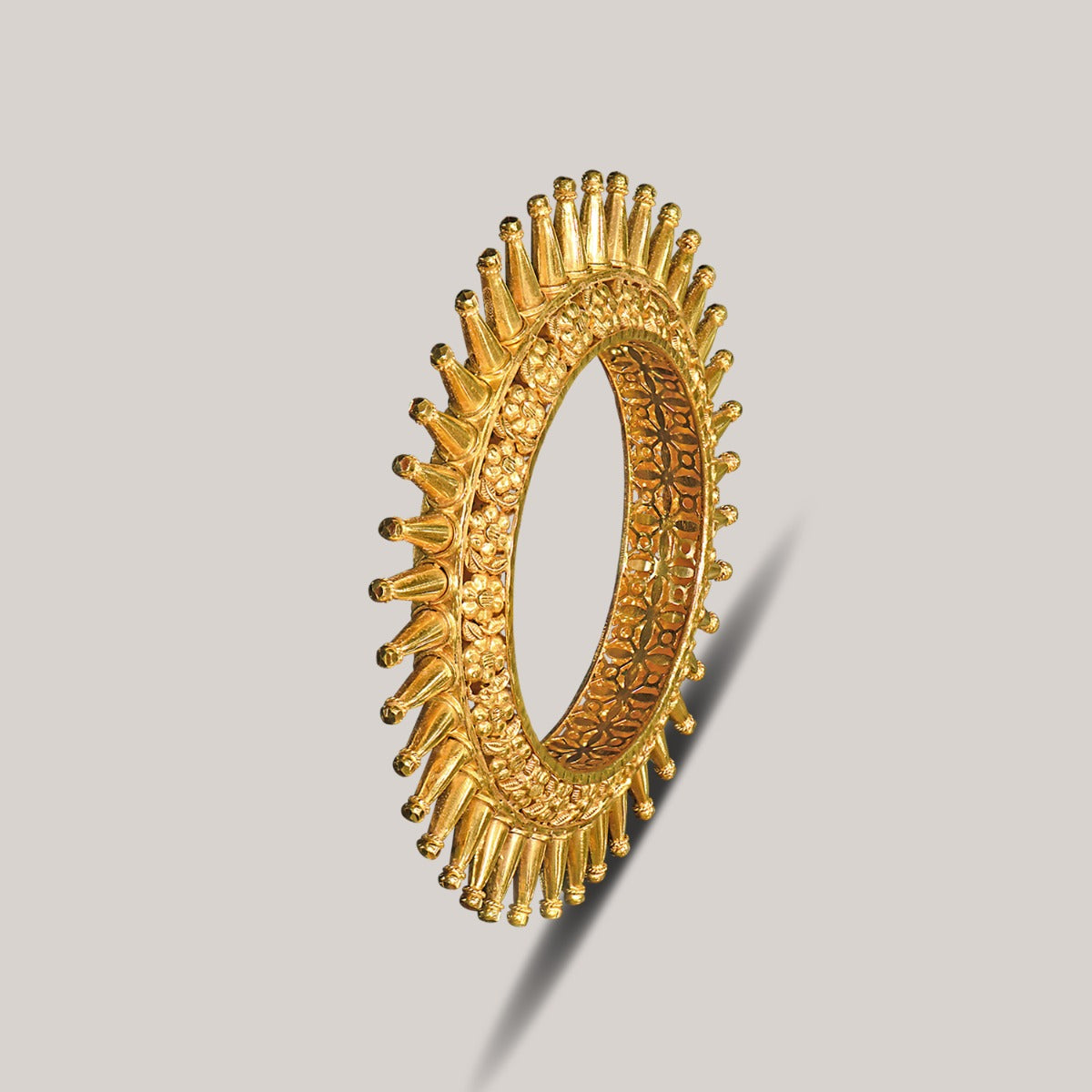 Rising Sun Gold Bangles Set
