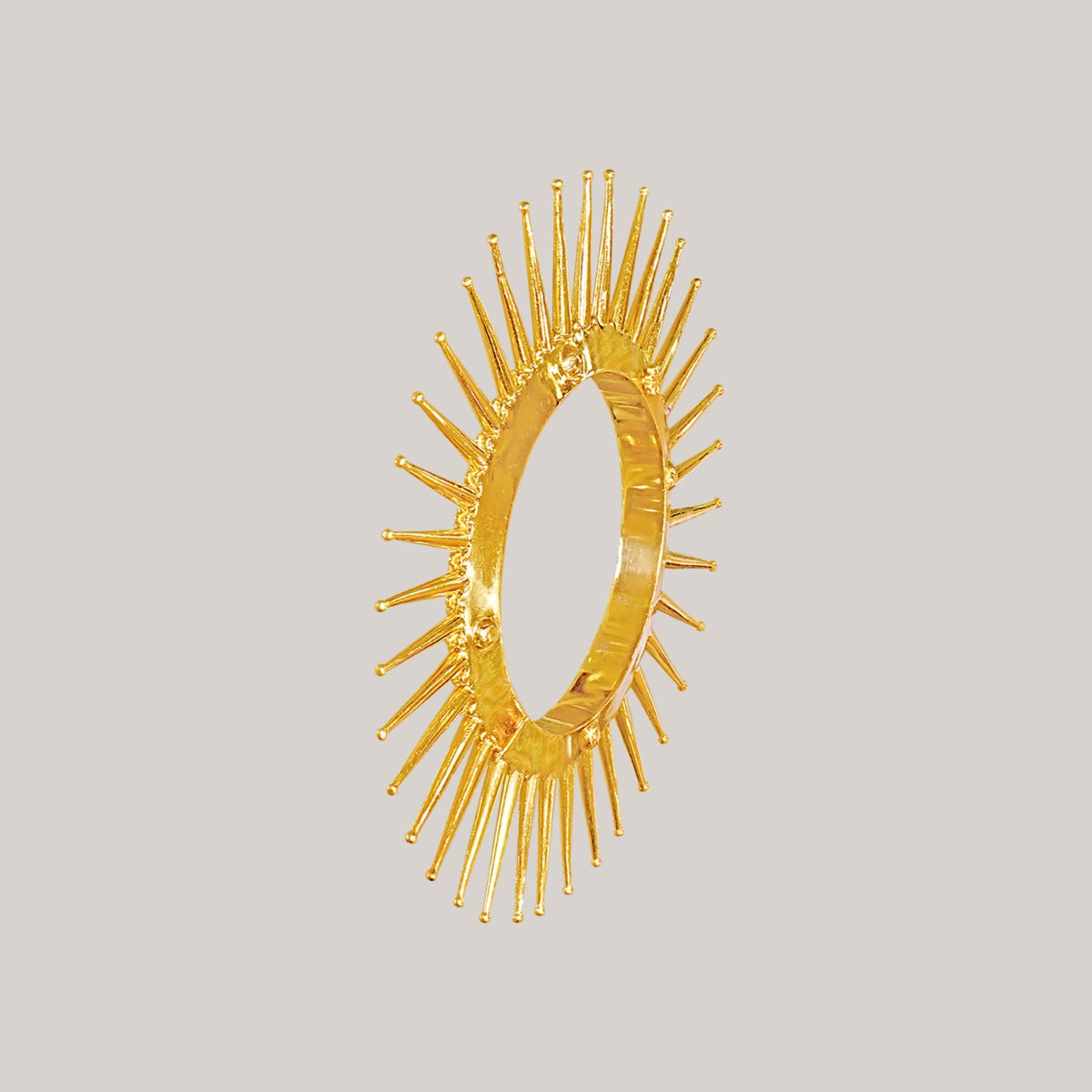 Sunrays Gold Bangle