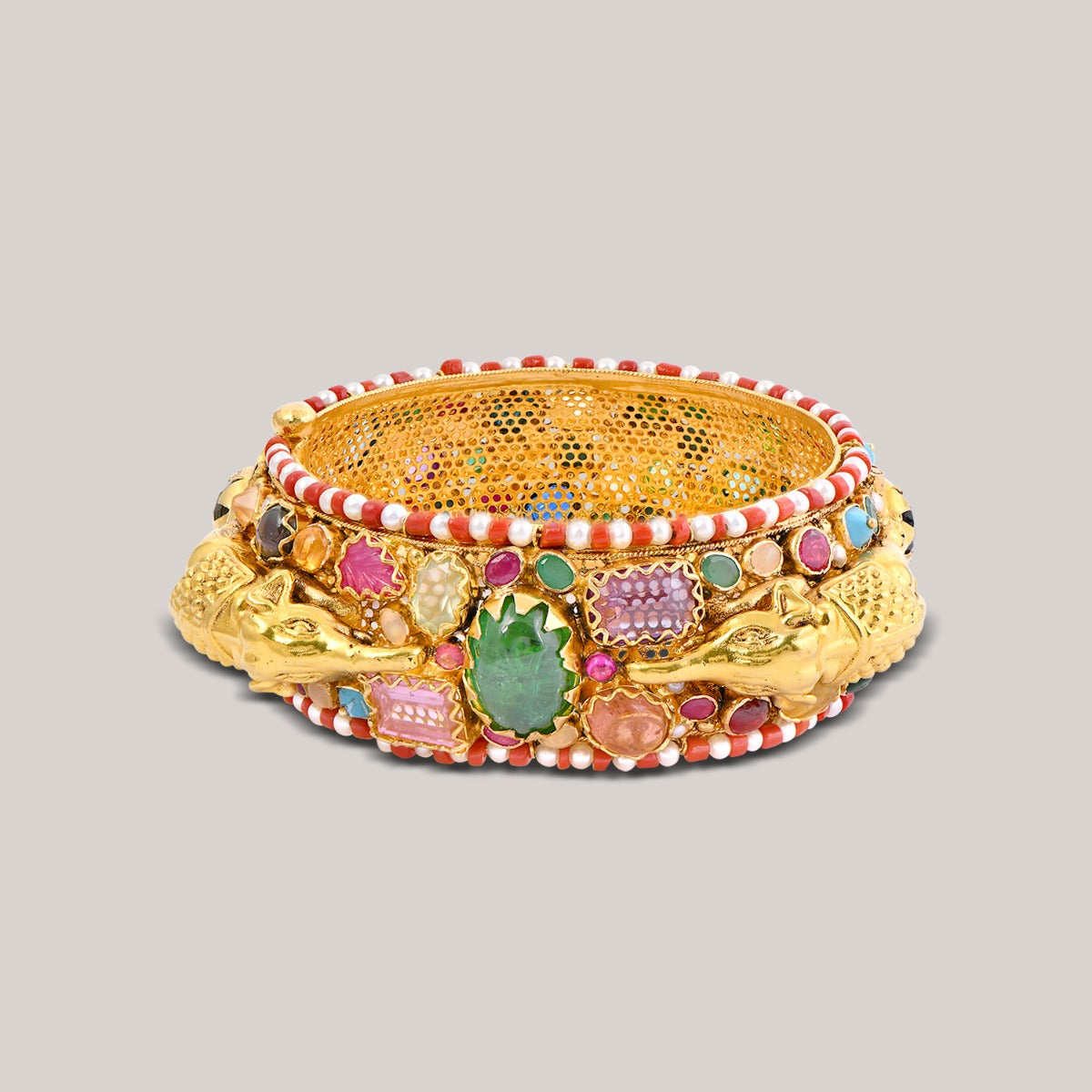 Gaja Garden Gold Bangle