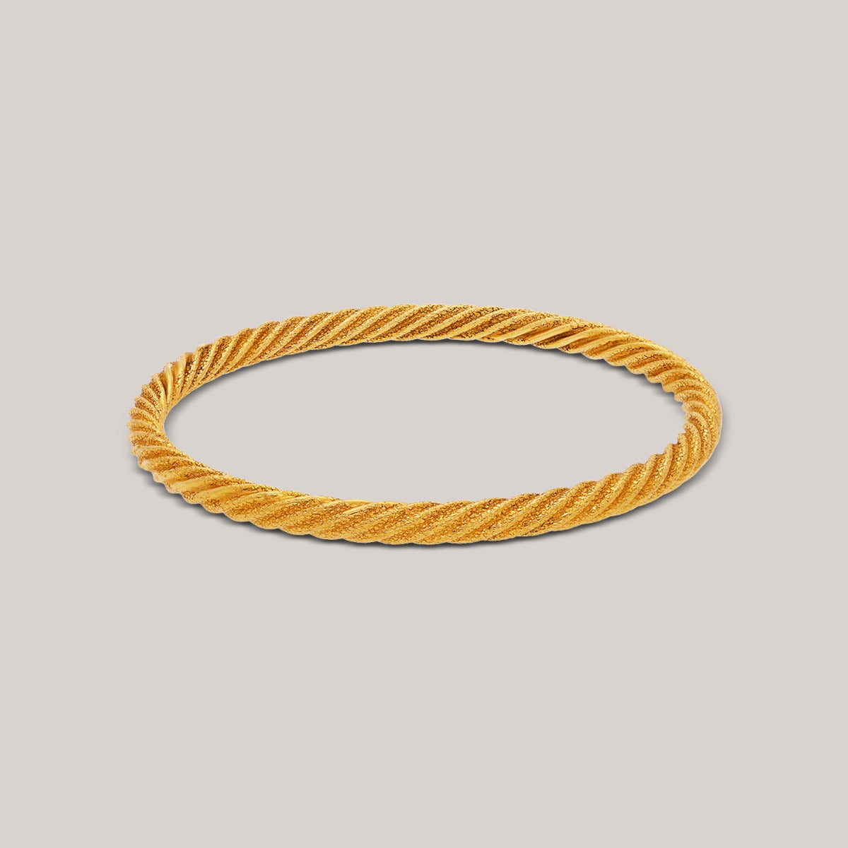 Twirl Gold Bangle Set