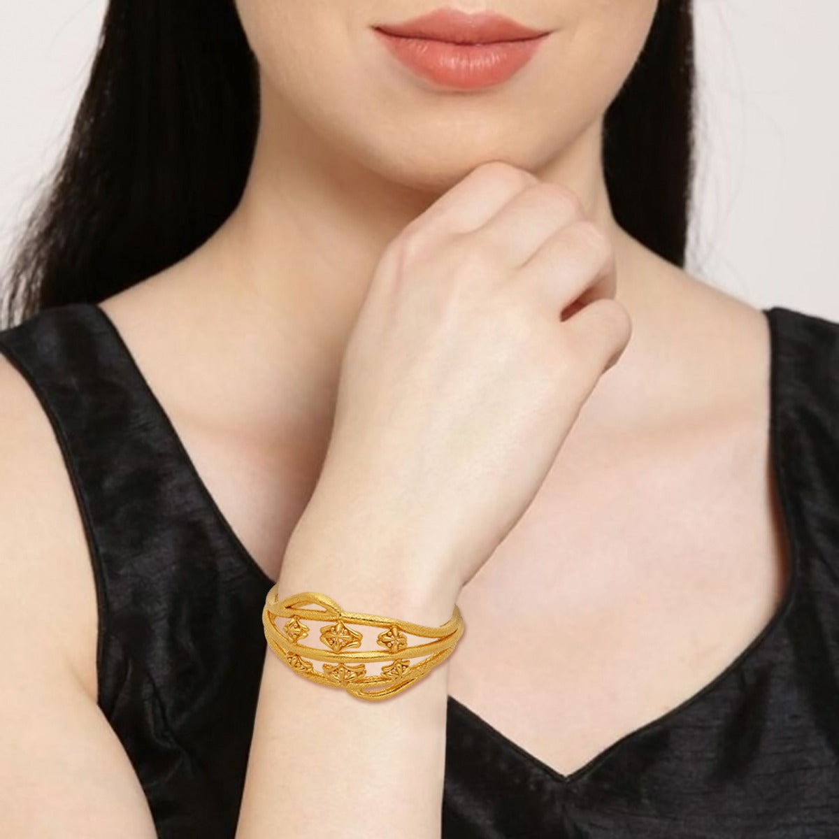 Farida Gold Bangle