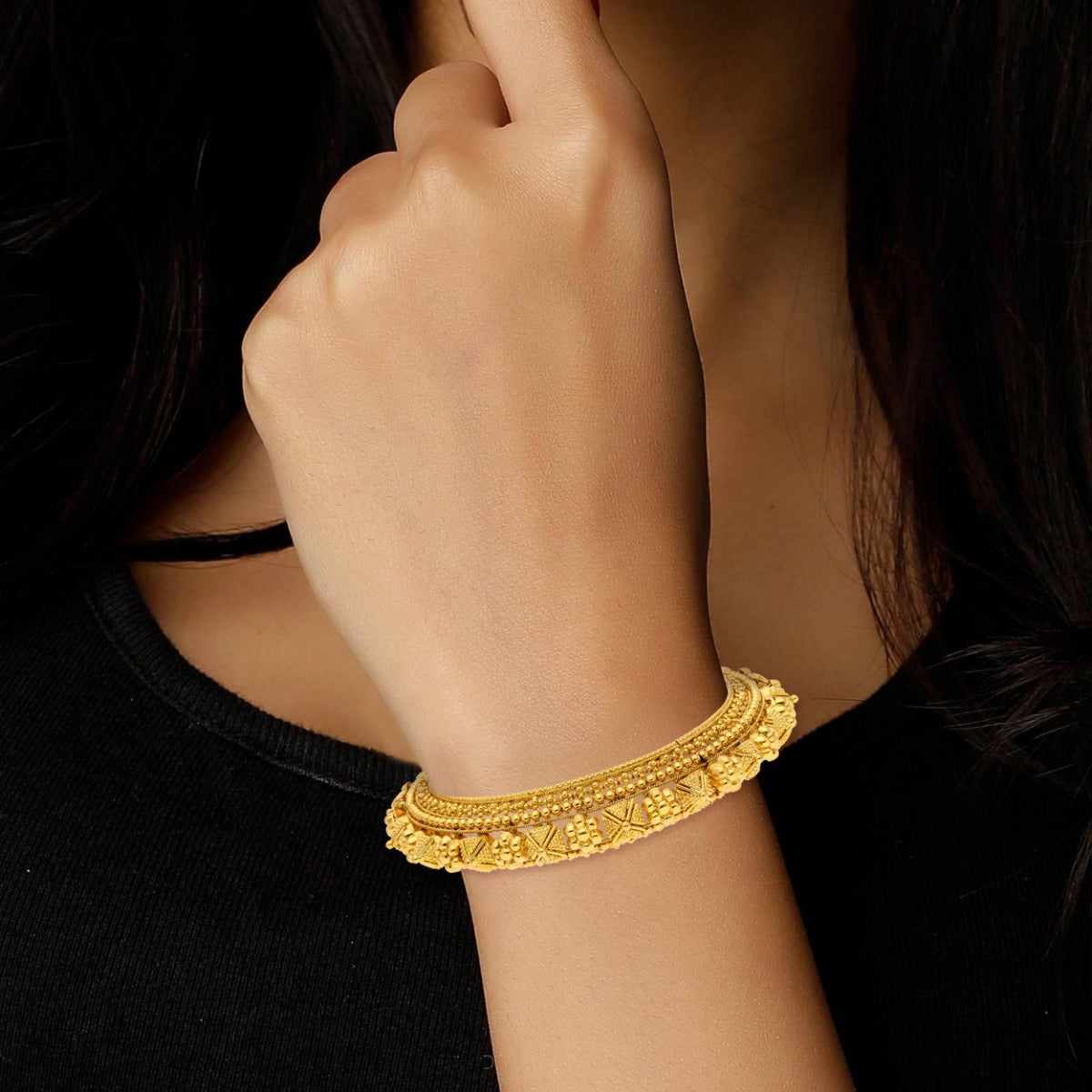Daha Gold Bangle