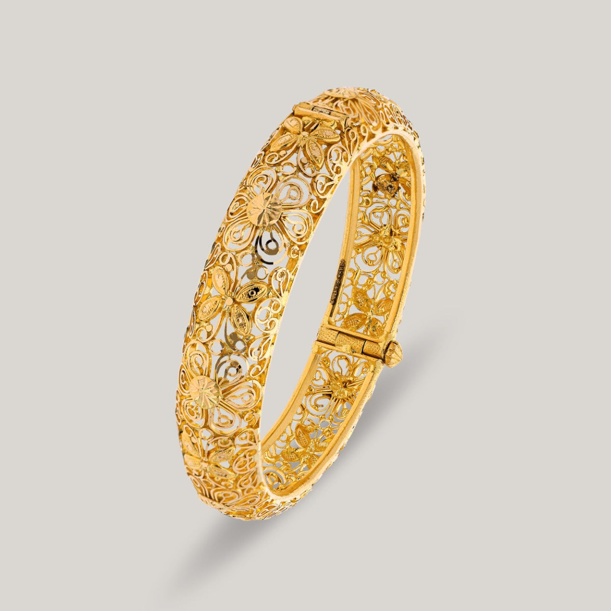 Dazzling Delight Gold Bangle Set