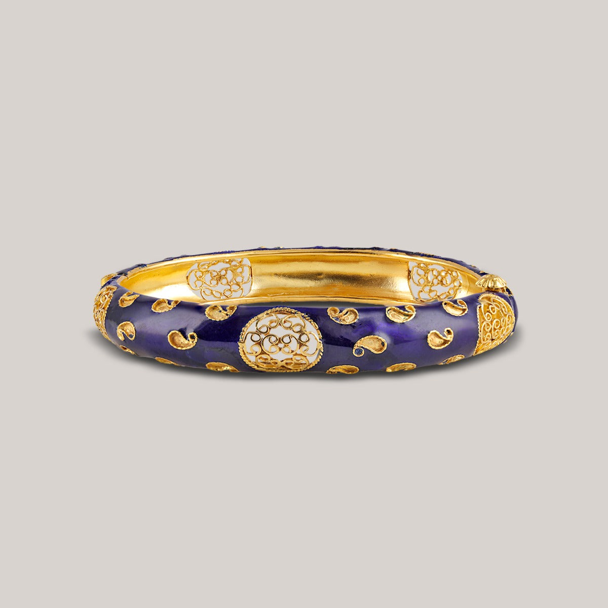 Gladiator Glaze Gold Bangle