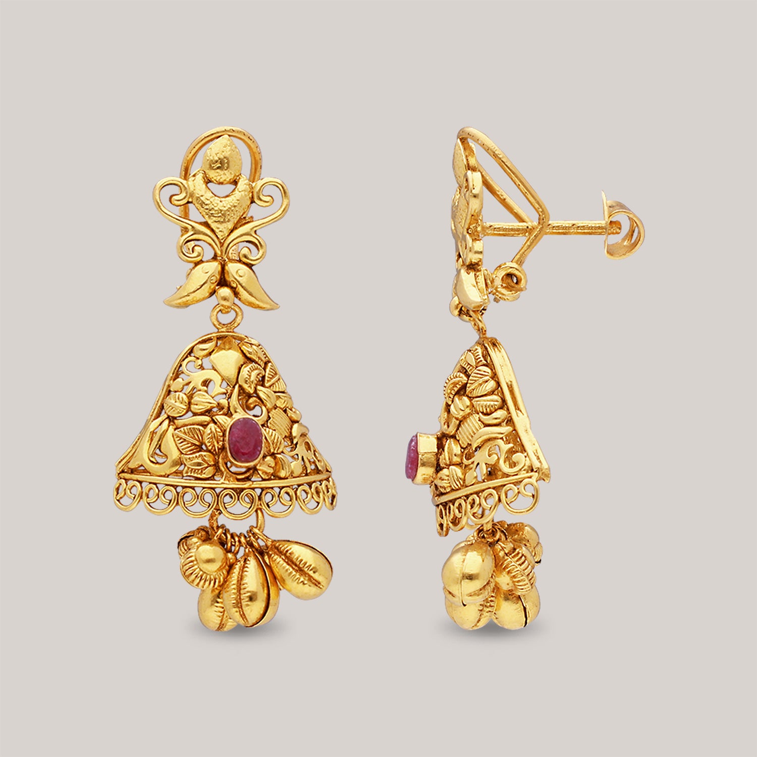 Karnaphul Gold Earrings