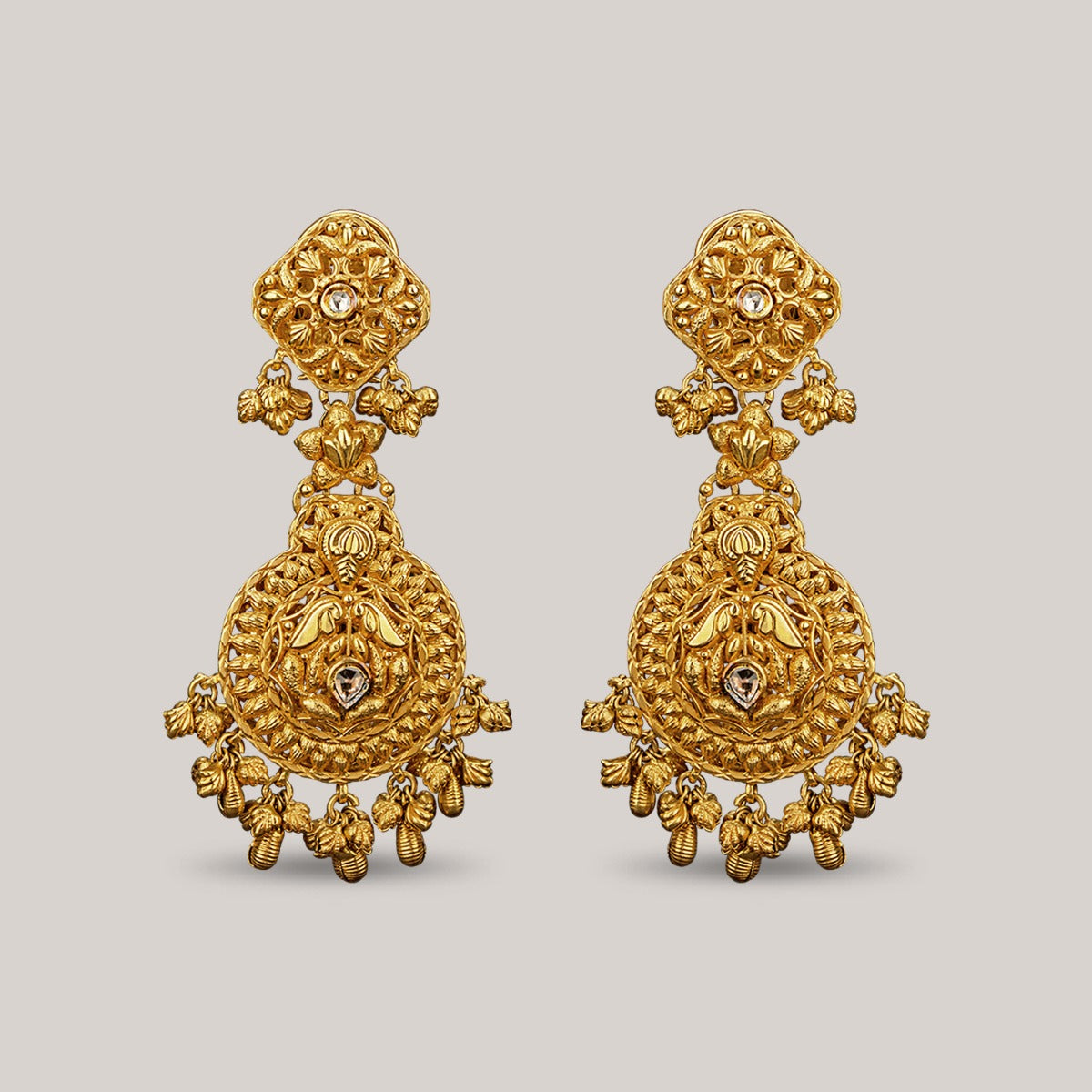 Kundan Gold Earrings