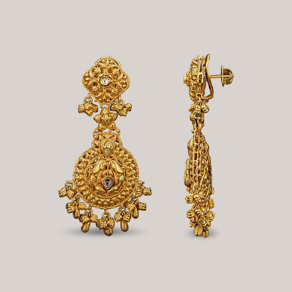 Kundan Gold Earrings