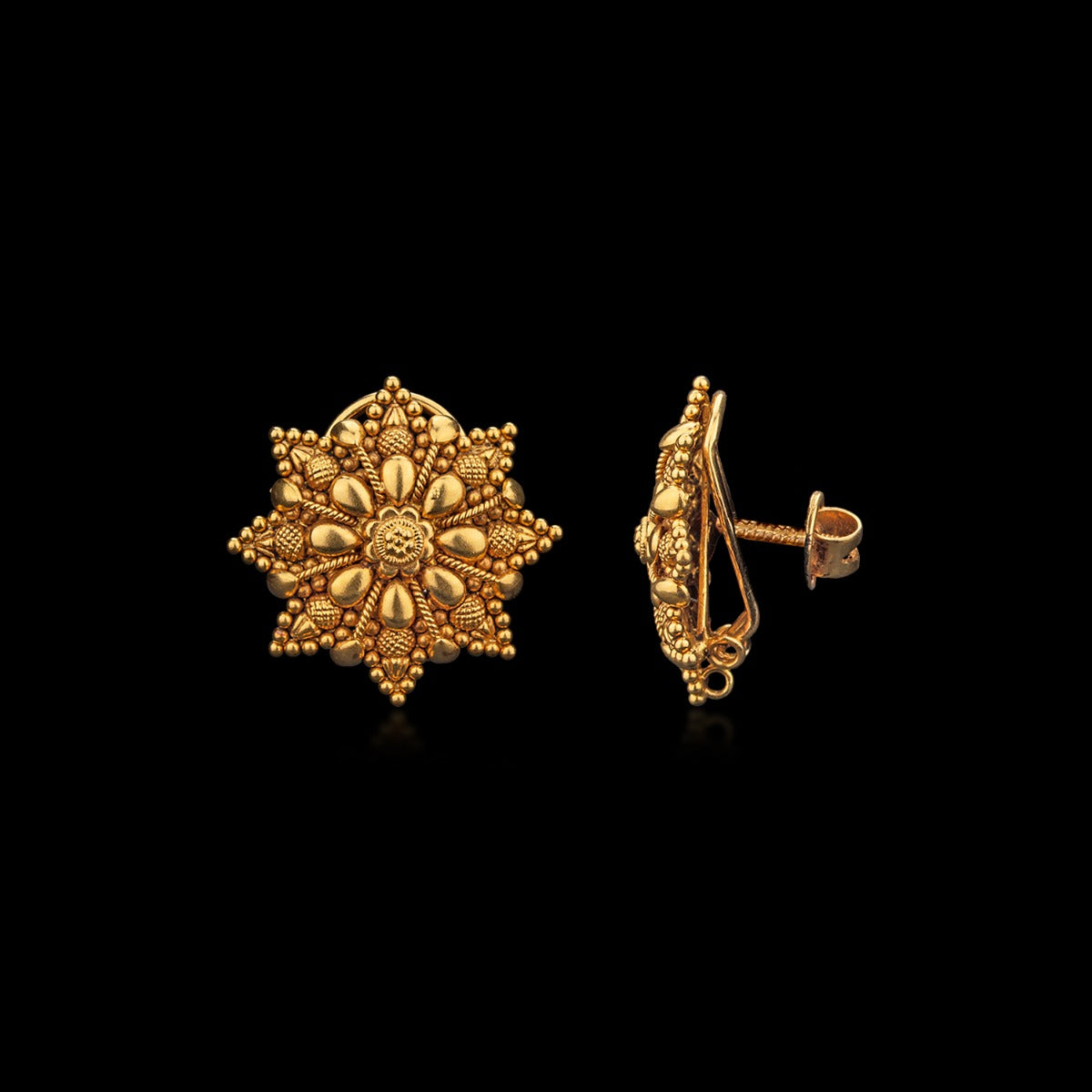 Shravya Gold Earrings