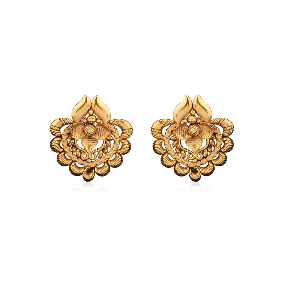 Preksha Gold Earrings