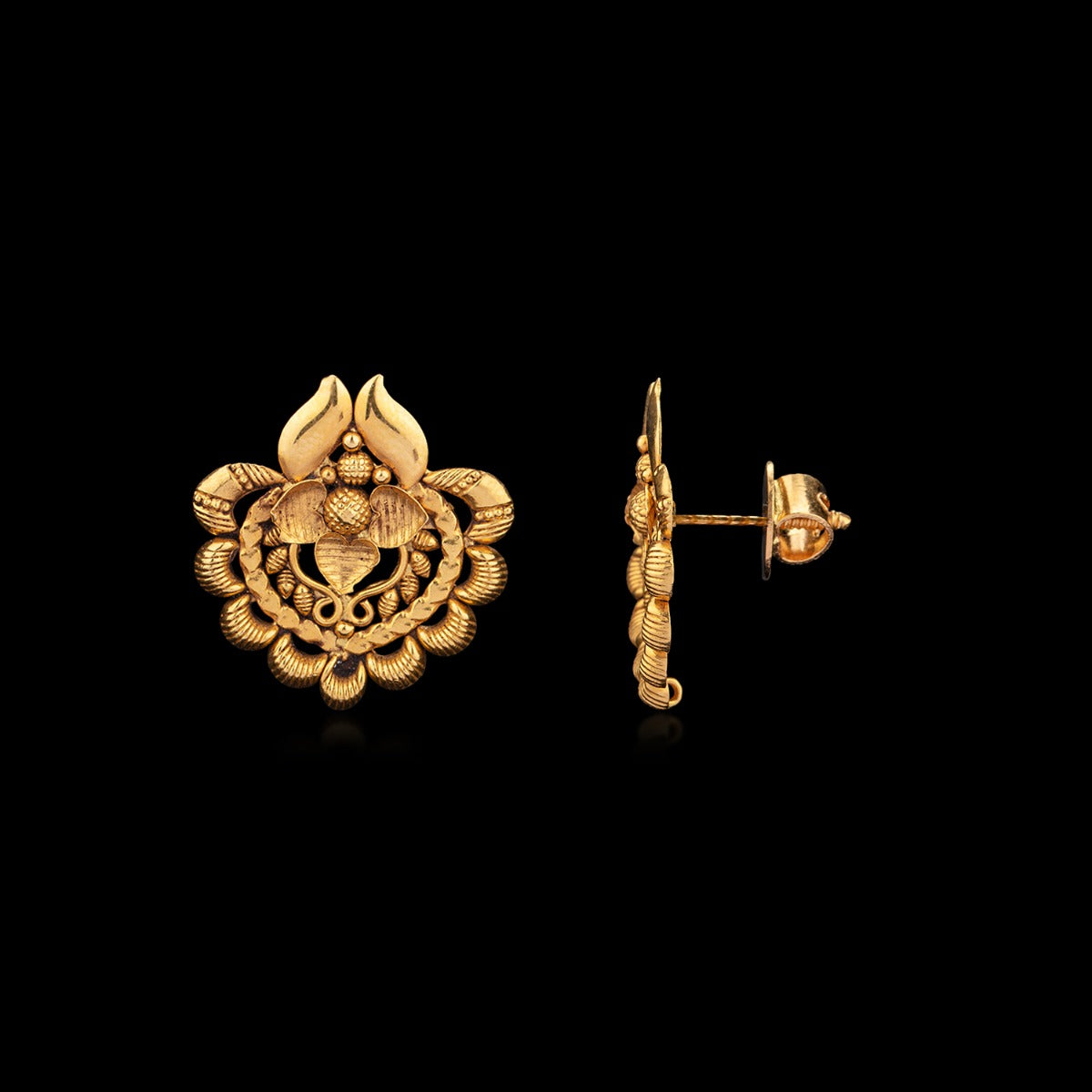 Preksha Gold Earrings