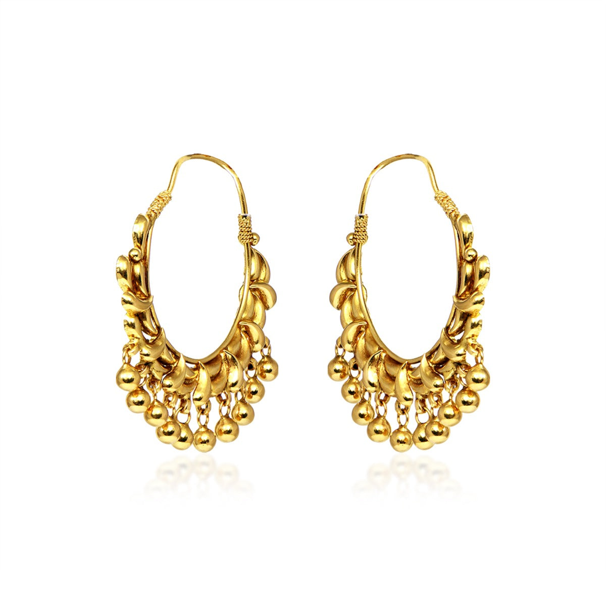 Chhavi Gold Earrings