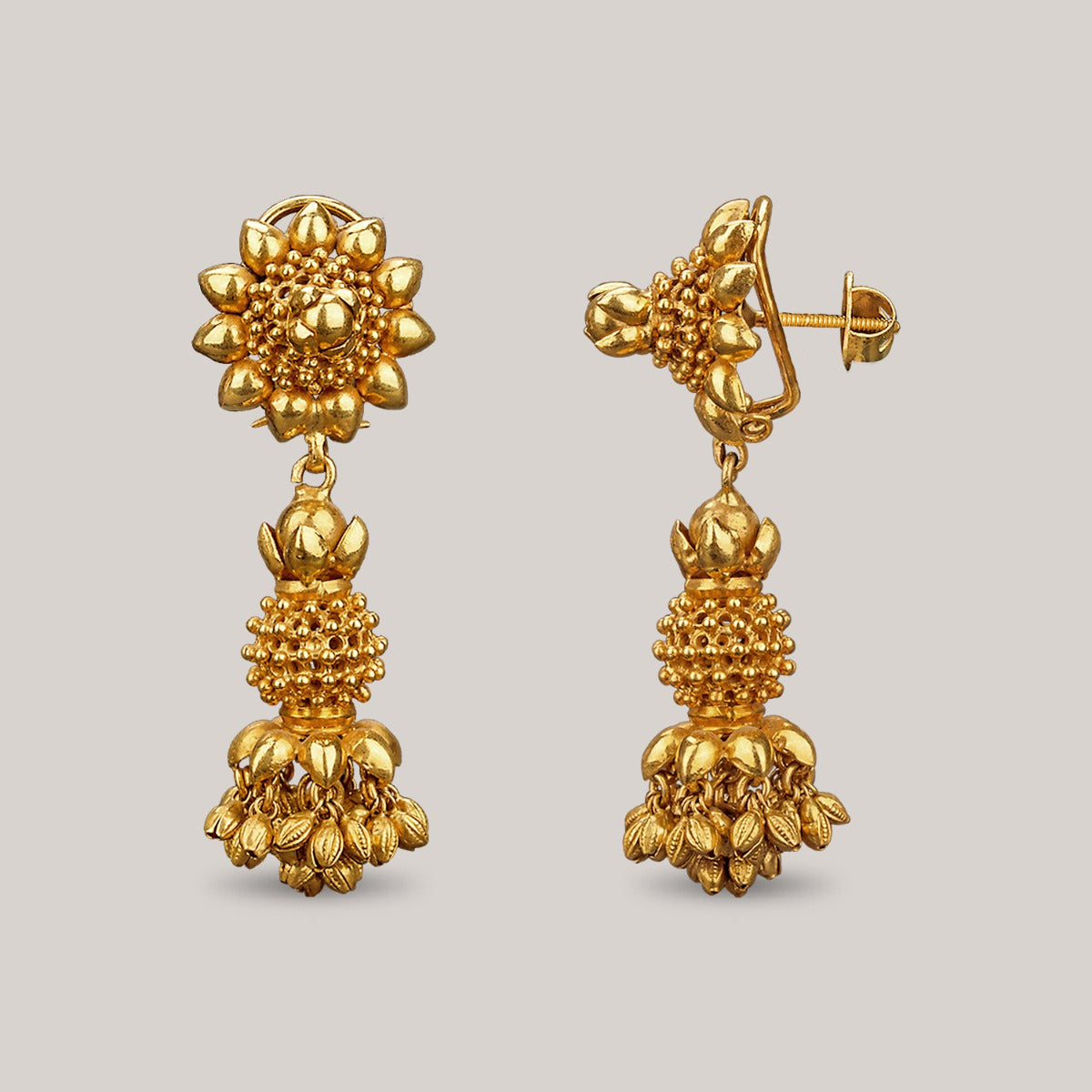 Sunflower Gold Earrings