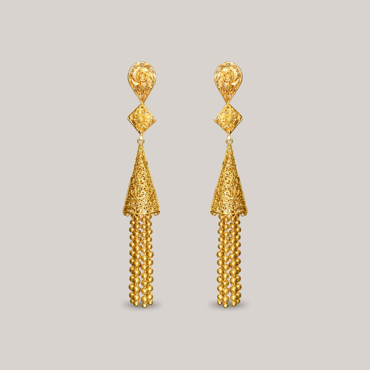Windchime Gold Earrings