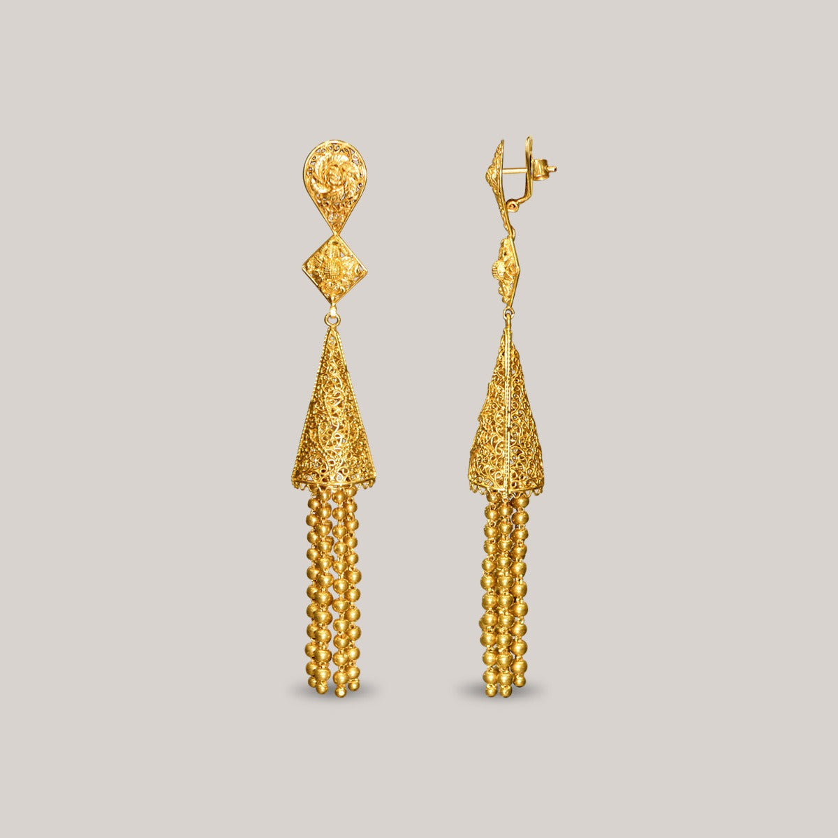 Windchime Gold Earrings