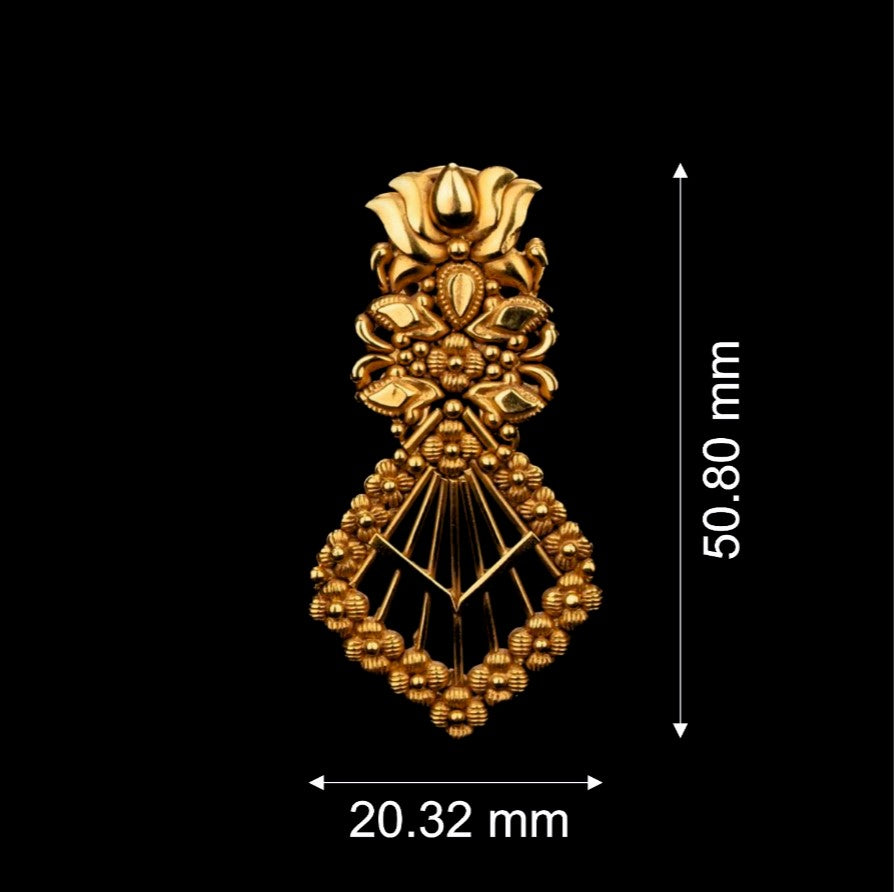 Kalash Gold Earrings