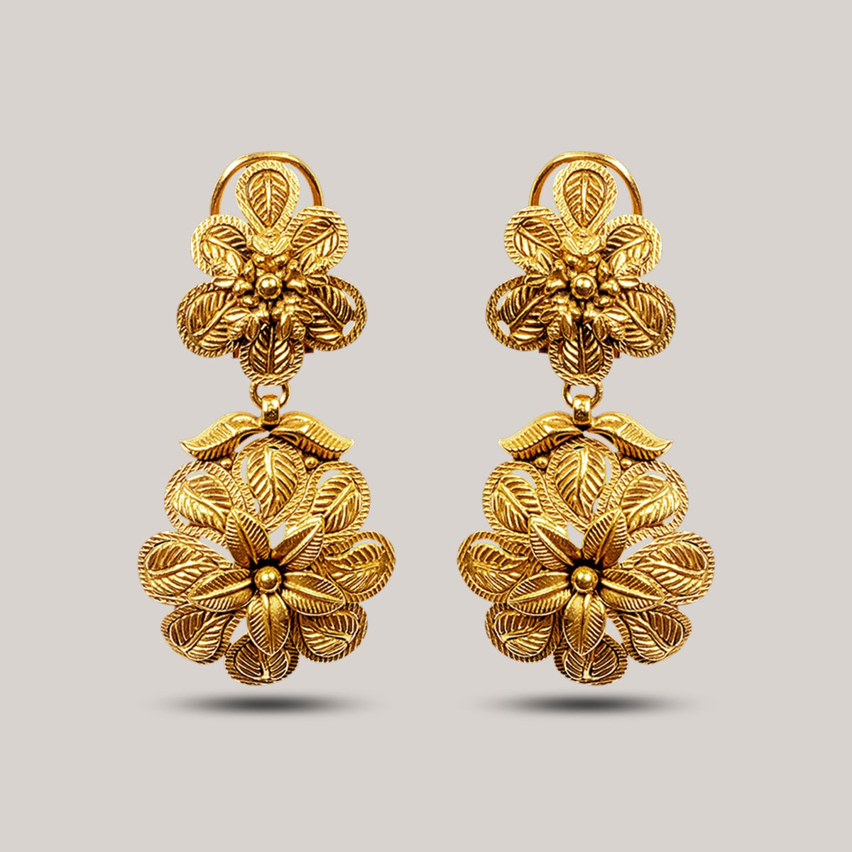 Vasantika Gold Earrings