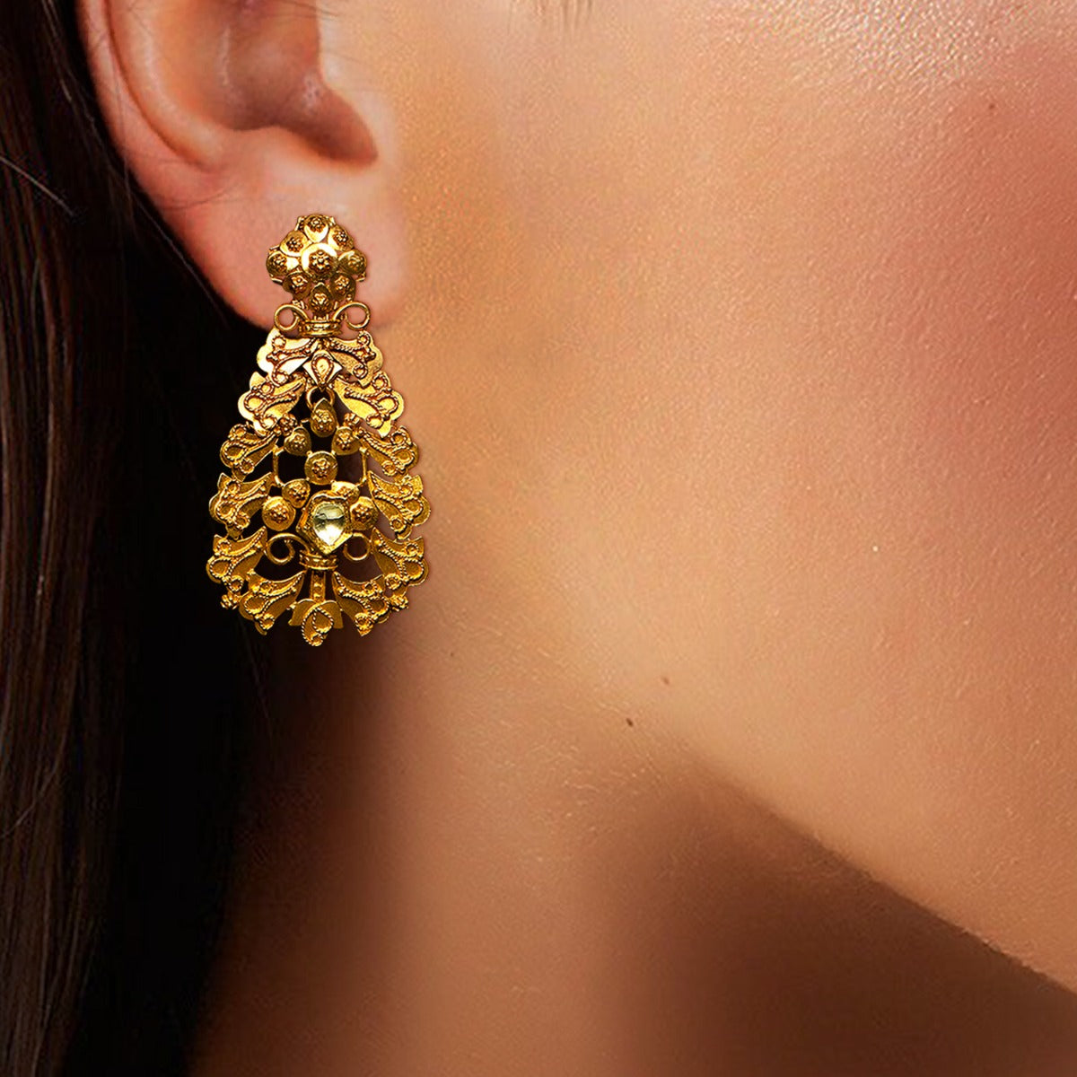 Majestic Gold Earrings