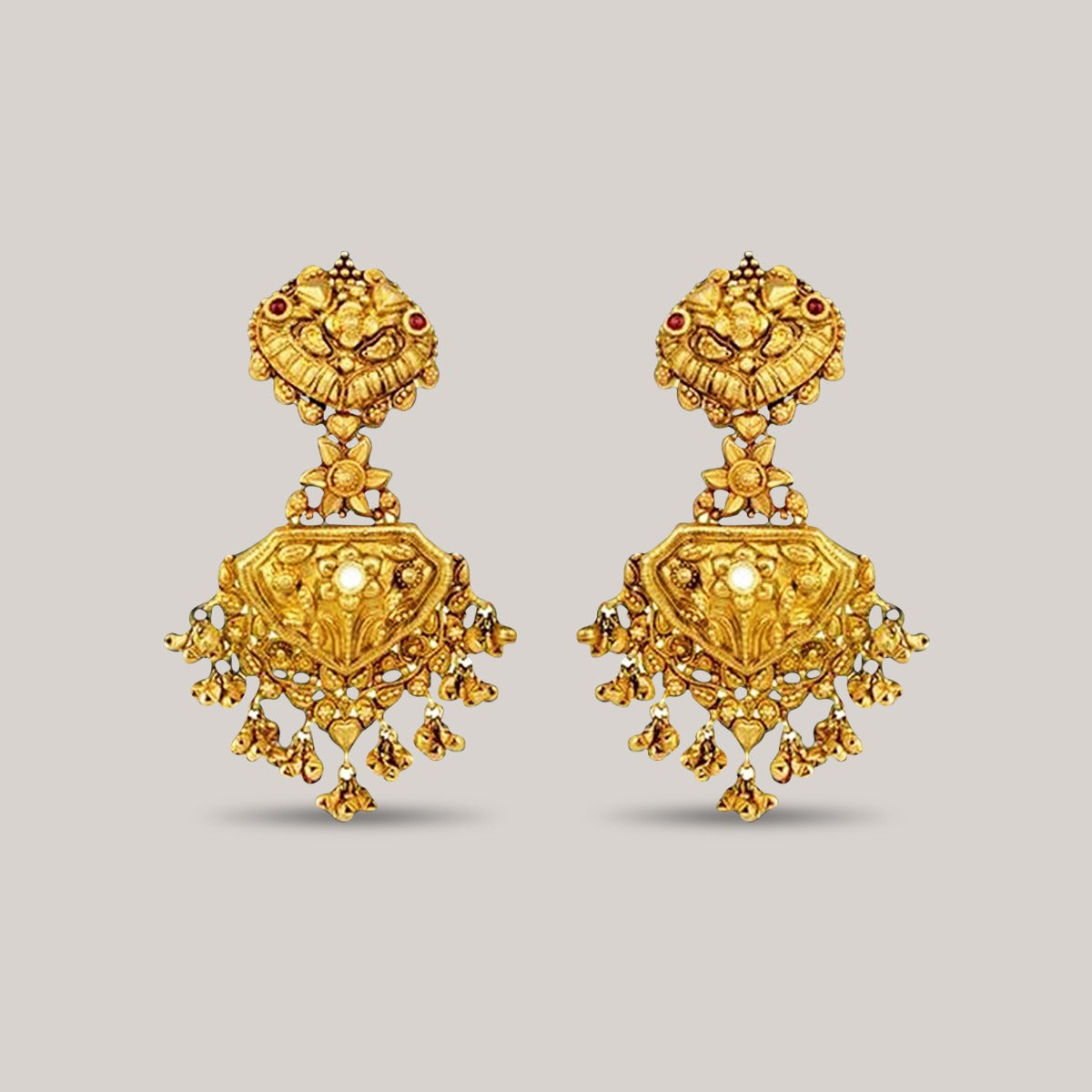 Aegis Gold Earrings