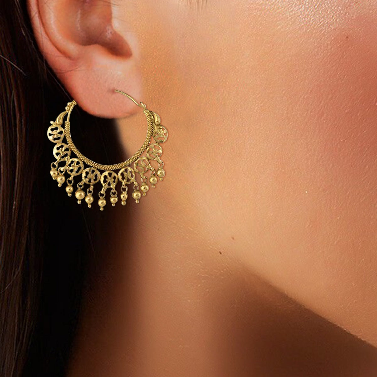 Classic Gold Earrings