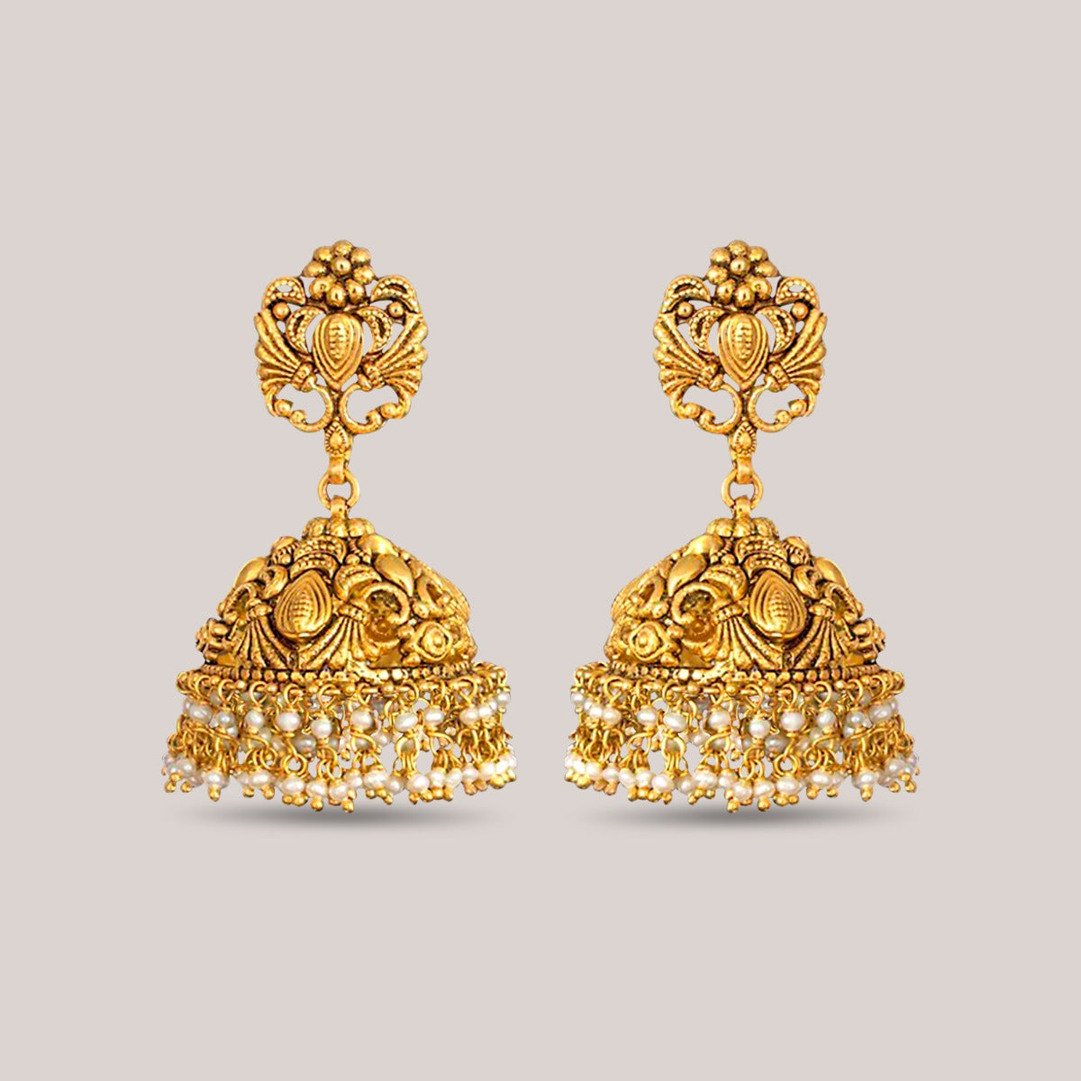 Artisan Gold Jhumka