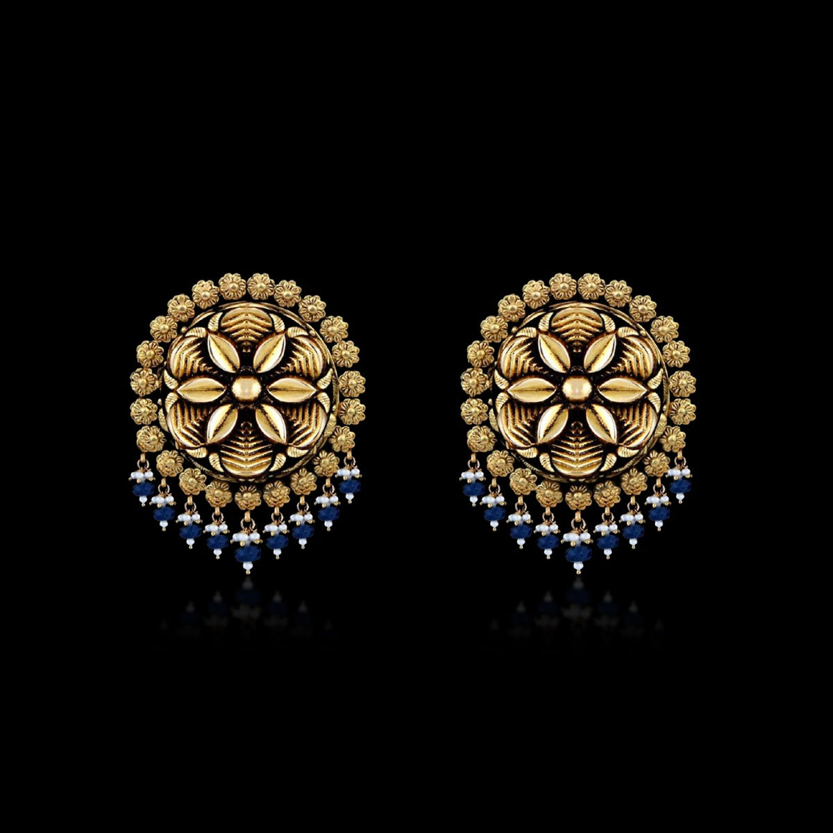 Aster Gold Earrings