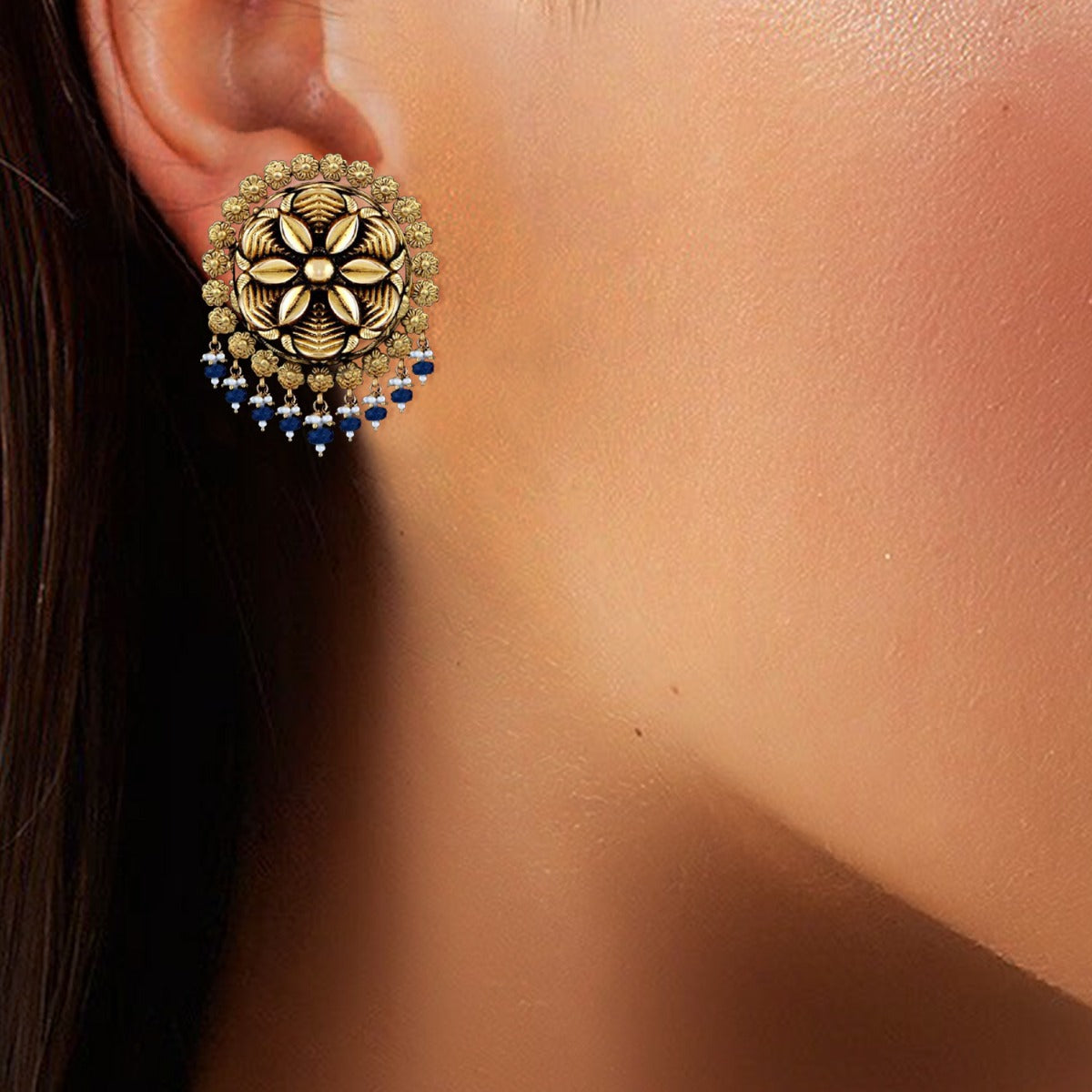 Aster Gold Earrings