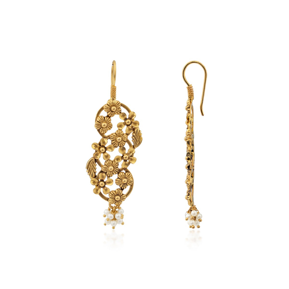 Trendy Pearl Earrings