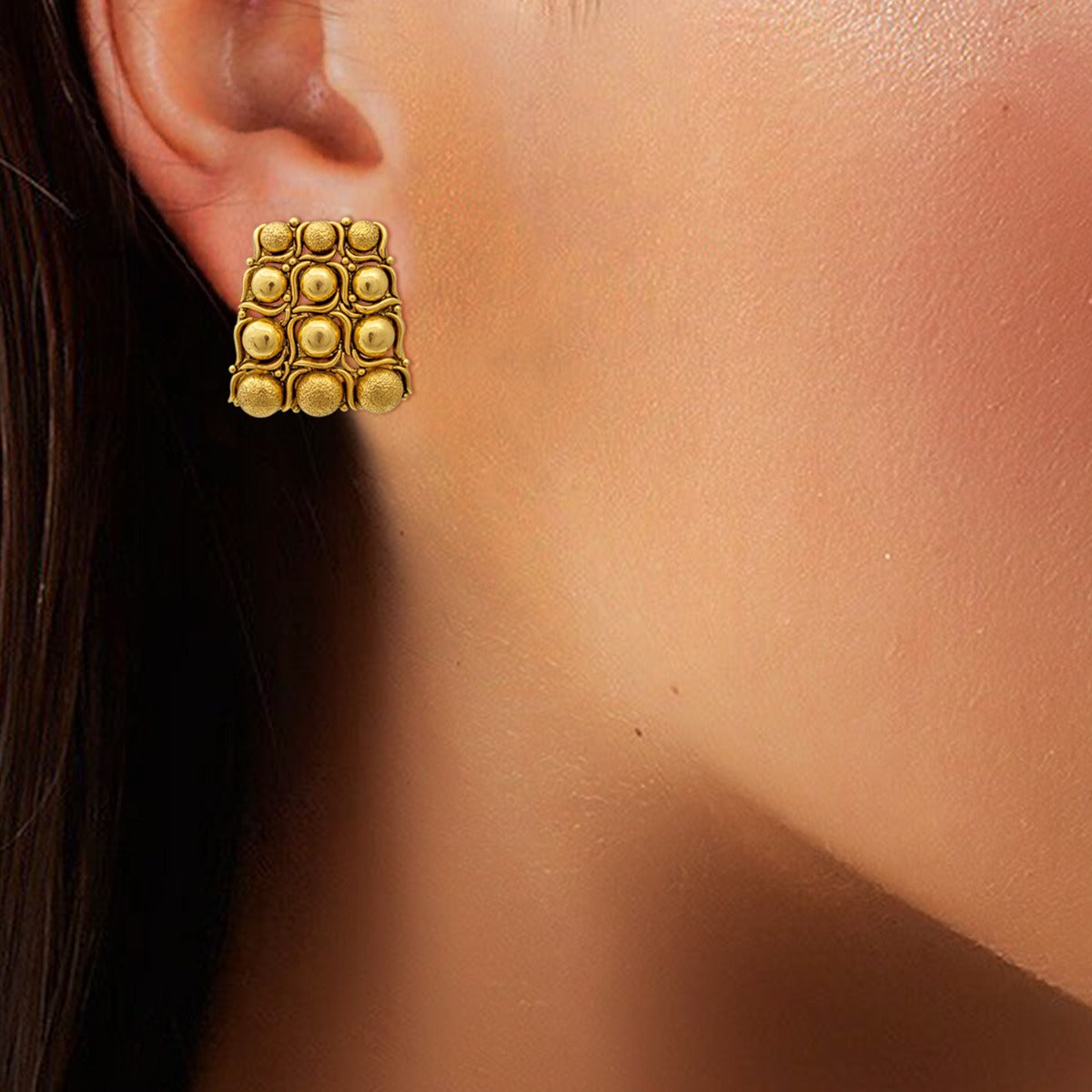 Ballones Gold Earrings