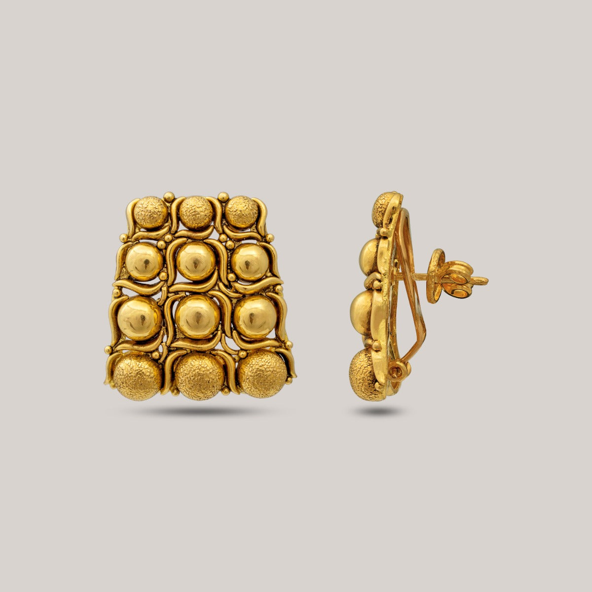 Ballones Gold Earrings
